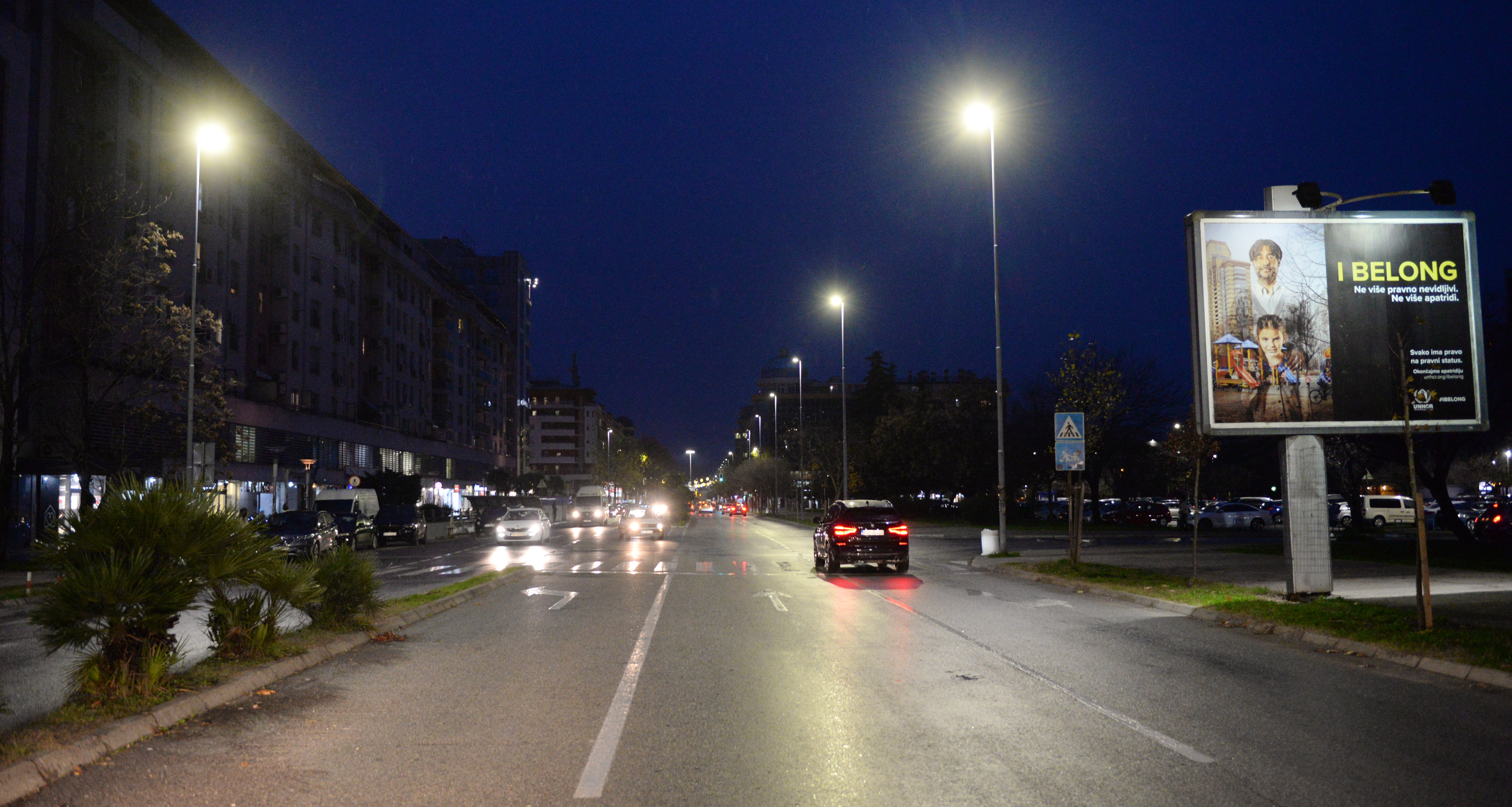 Modernizacija javne rasvjete na više lokacija u Podgorici