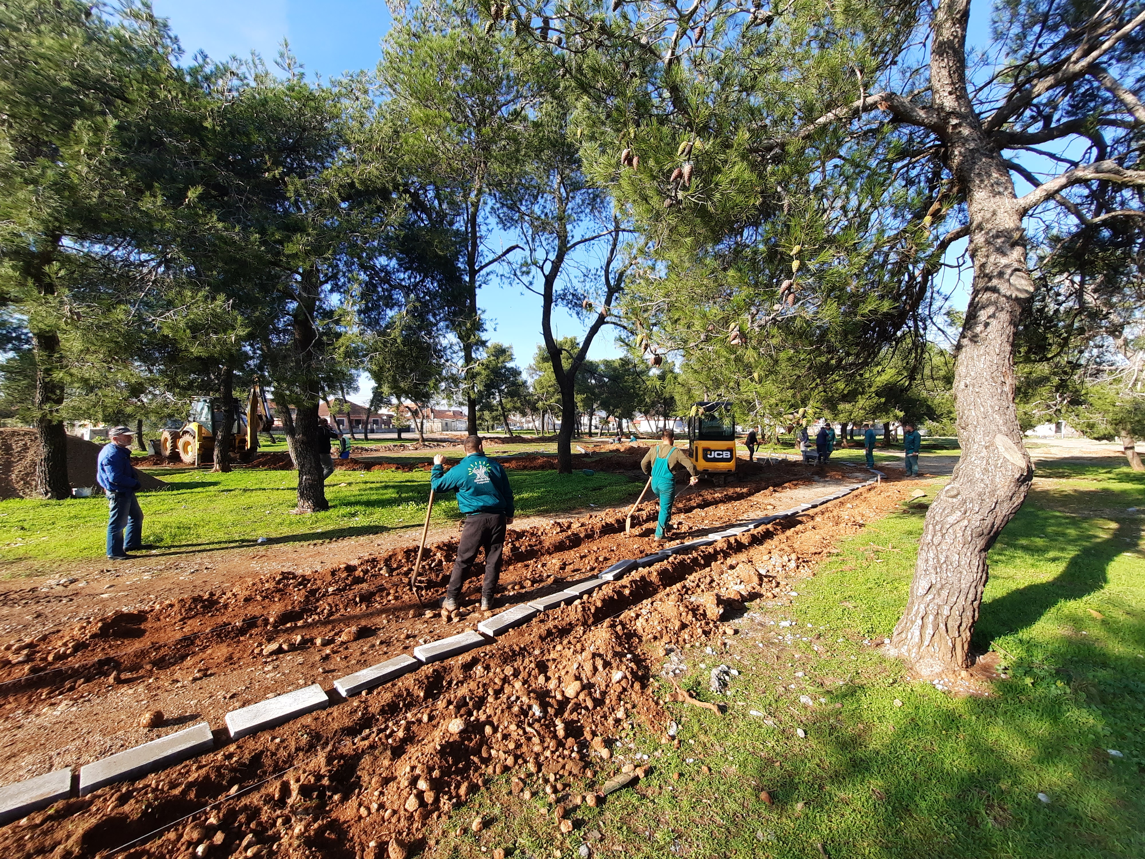 Počela izgradnja parka u Ulici Španskih boraca na Koniku