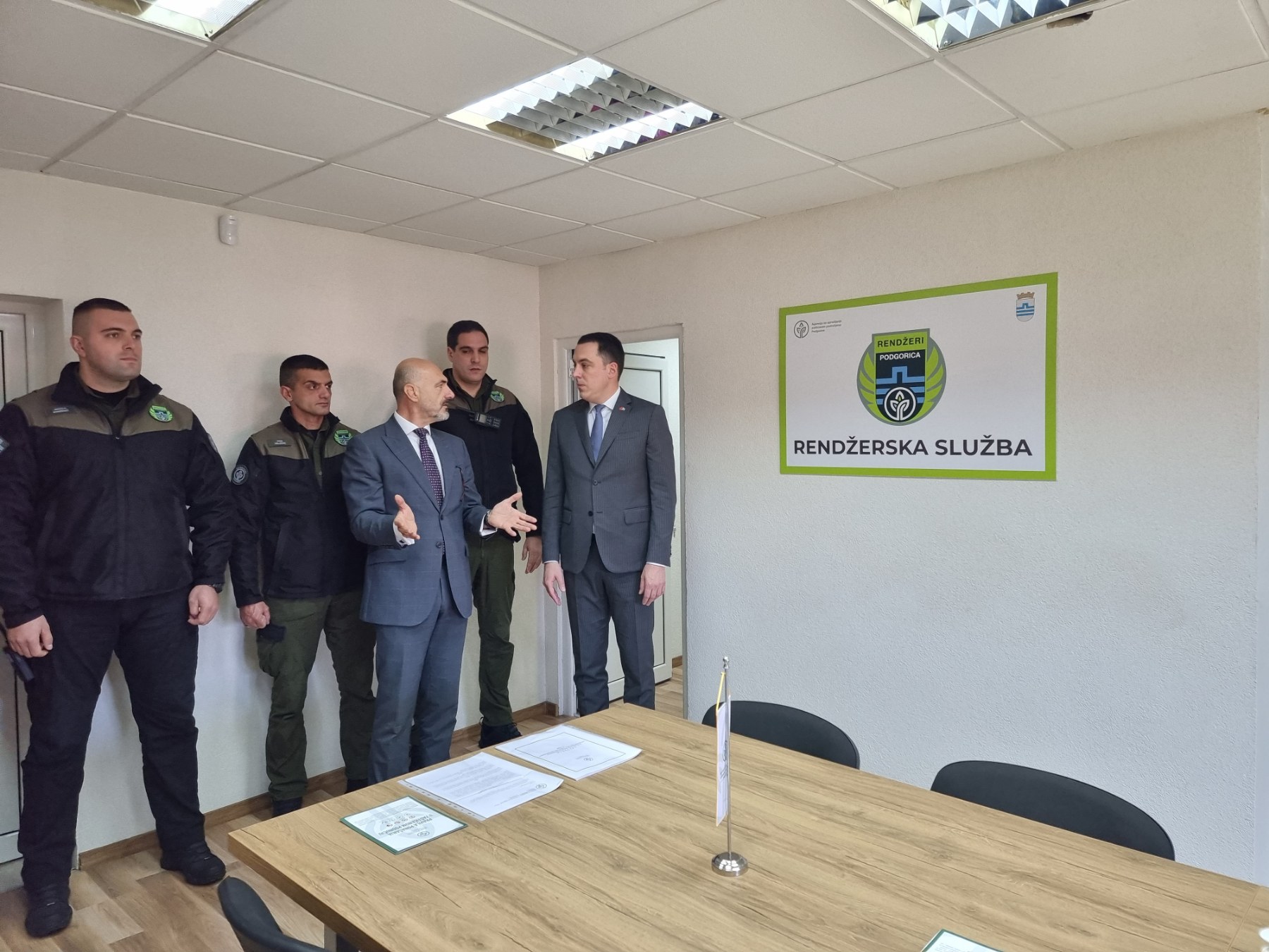 Nastavak unapređenja uslova za rad podgoričke Rendžerske službe; Nove prostorije u okviru SC Ljubović