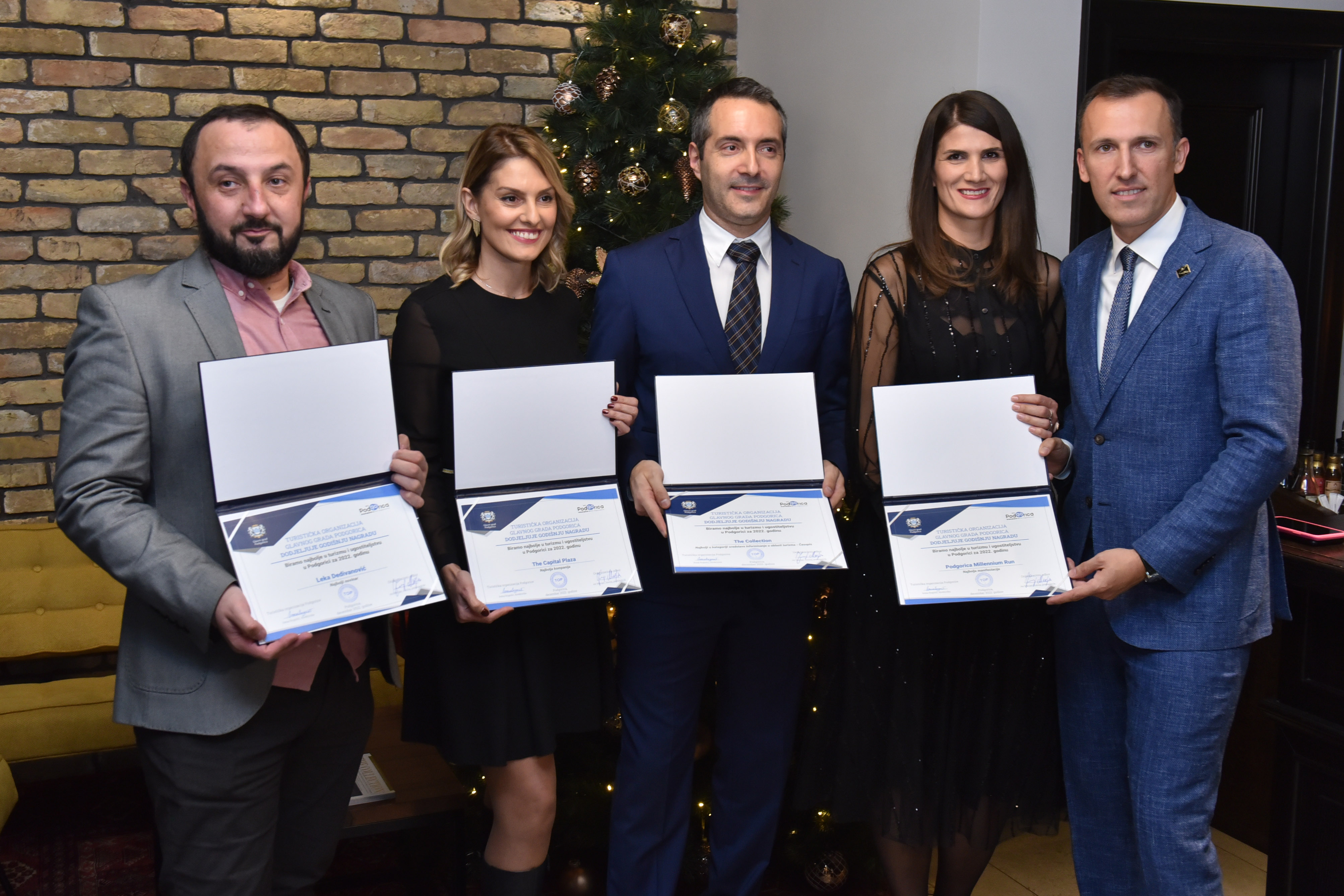 Biramo najbolje u turizmu i ugostiteljstvu 2022; Uručena priznanja pojedincima i kolektivima za doprinos promociji turističke ponude glavnog grada