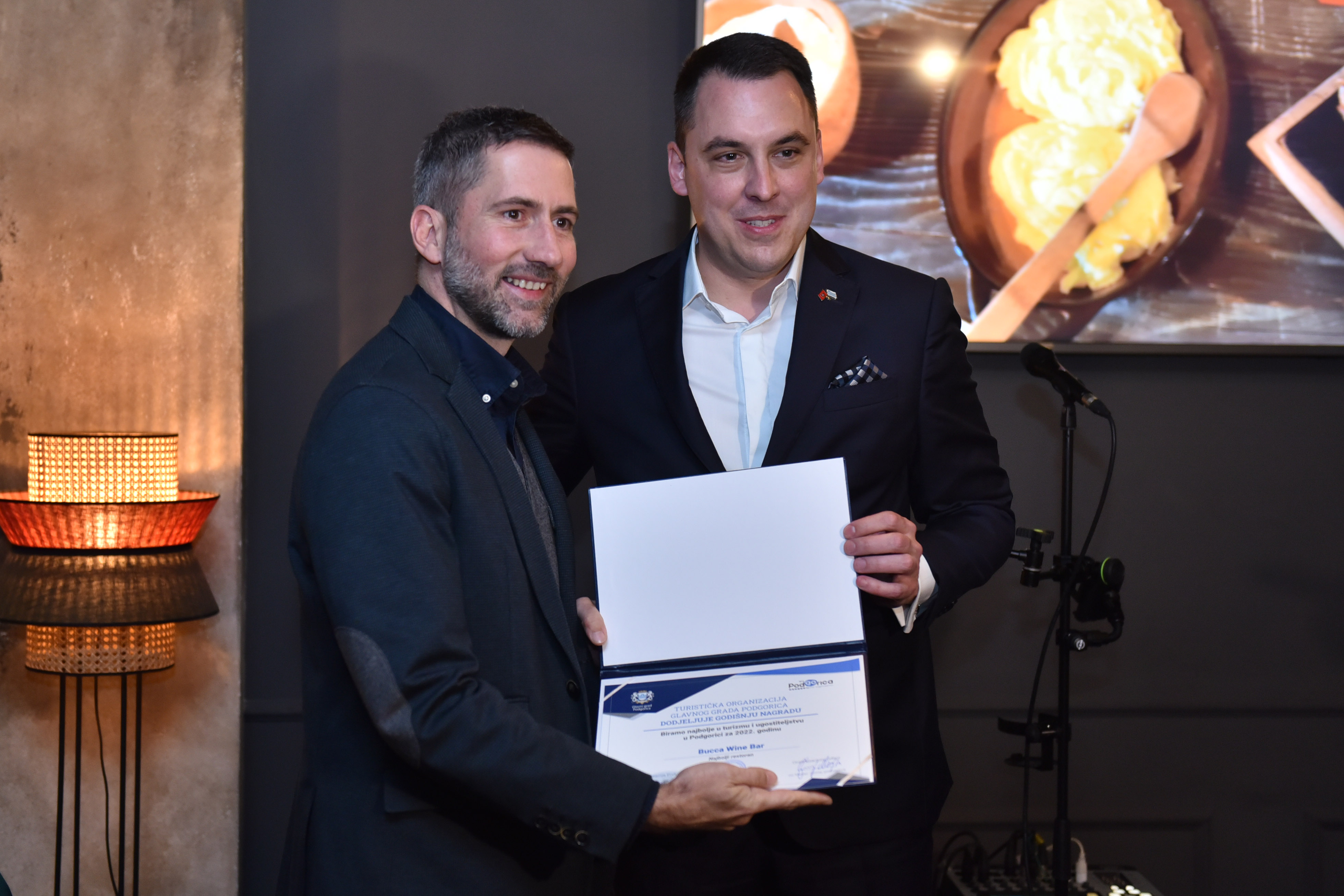 Biramo najbolje u turizmu i ugostiteljstvu 2022; Uručena priznanja pojedincima i kolektivima za doprinos promociji turističke ponude glavnog grada