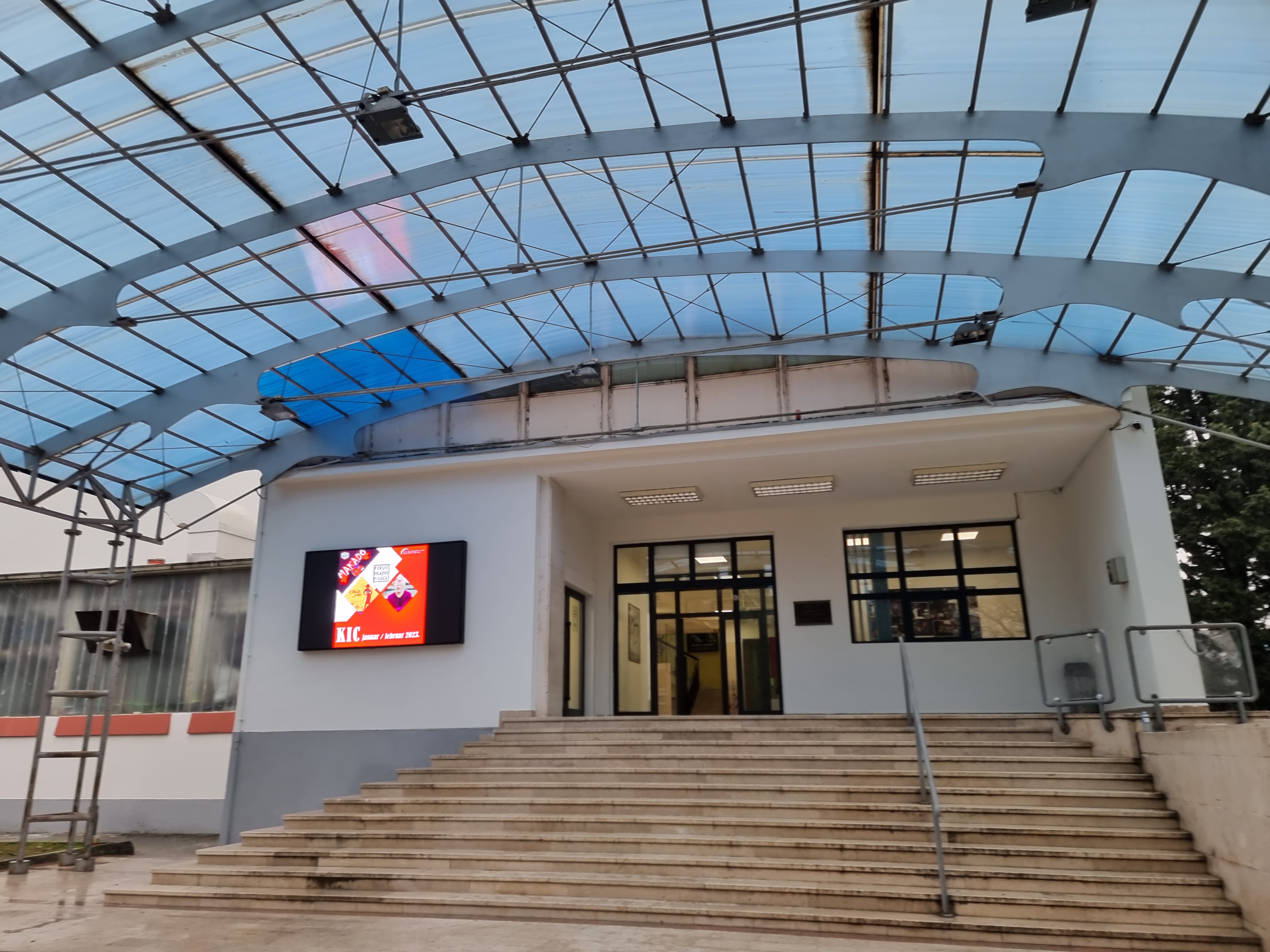 Završena temeljna sanacija fasade na objektu KIC-a "Budo Tomović"