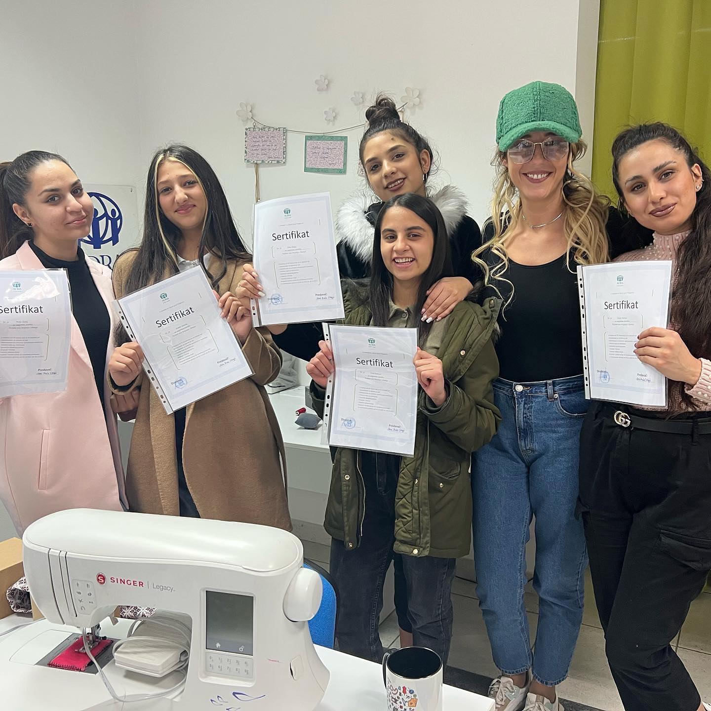 Uspješno završen napredni kurs šivenja namijenjen pripadnicama RE populacije