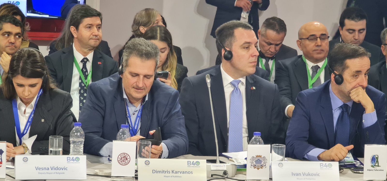 Vuković na B40 - Balkan Cities Network samitu u Atini
