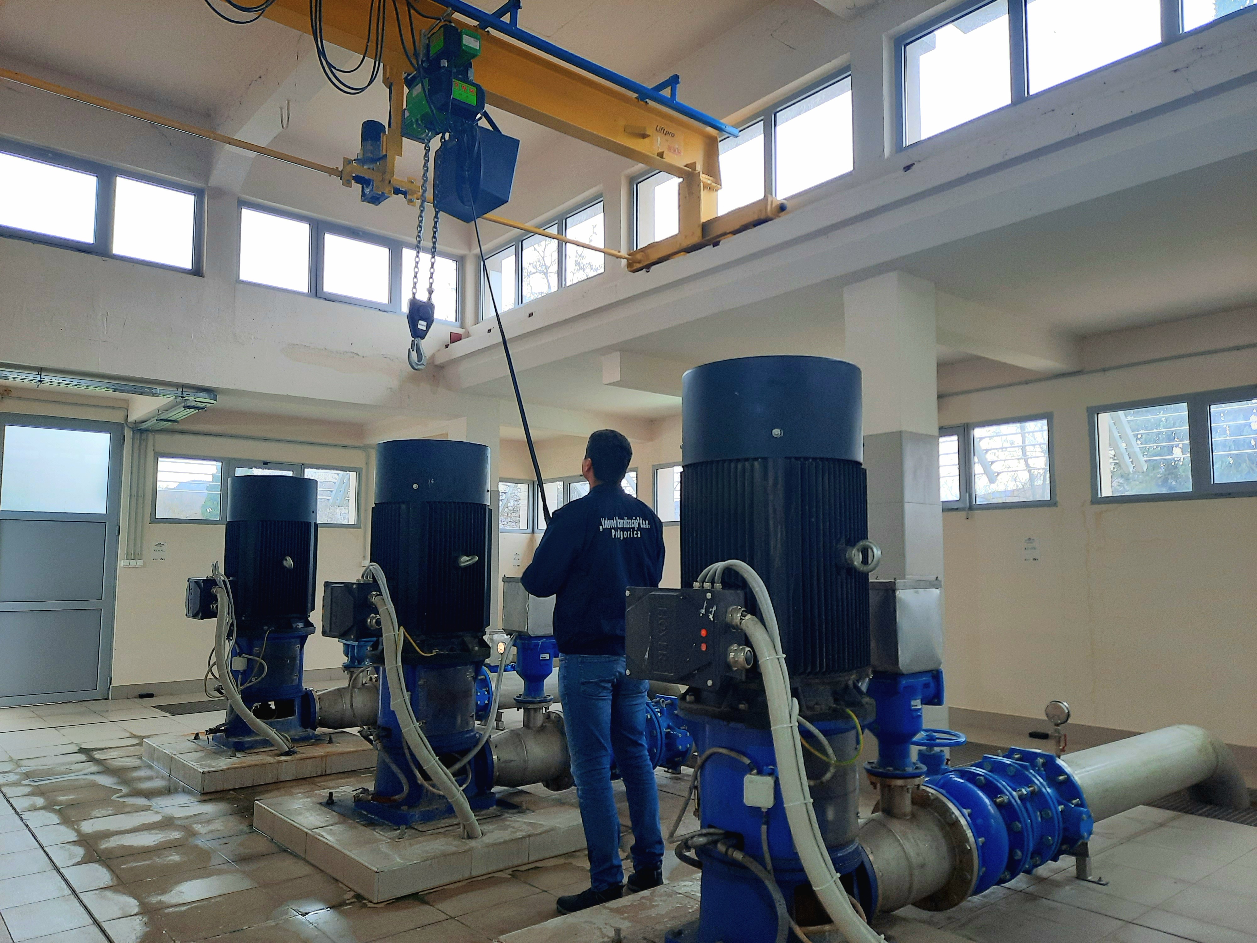 Odgovorno upravljanje garantuje uredno vodosnabdijevanje: Uskoro remont opreme crpne stanice Mareza 1