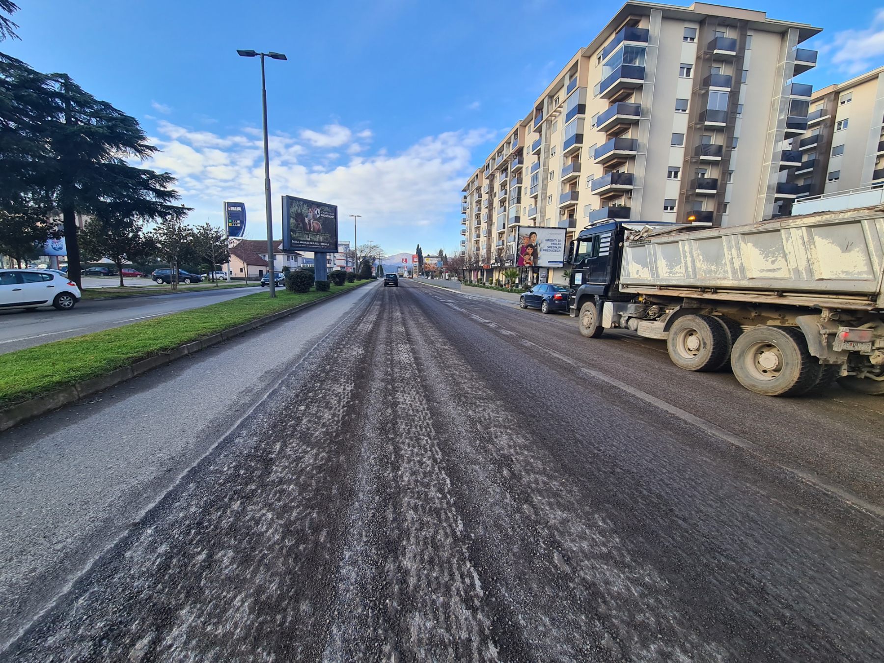 Putevi izvode radove na sanaciji drugog dijela Bulevara knjaza Danila