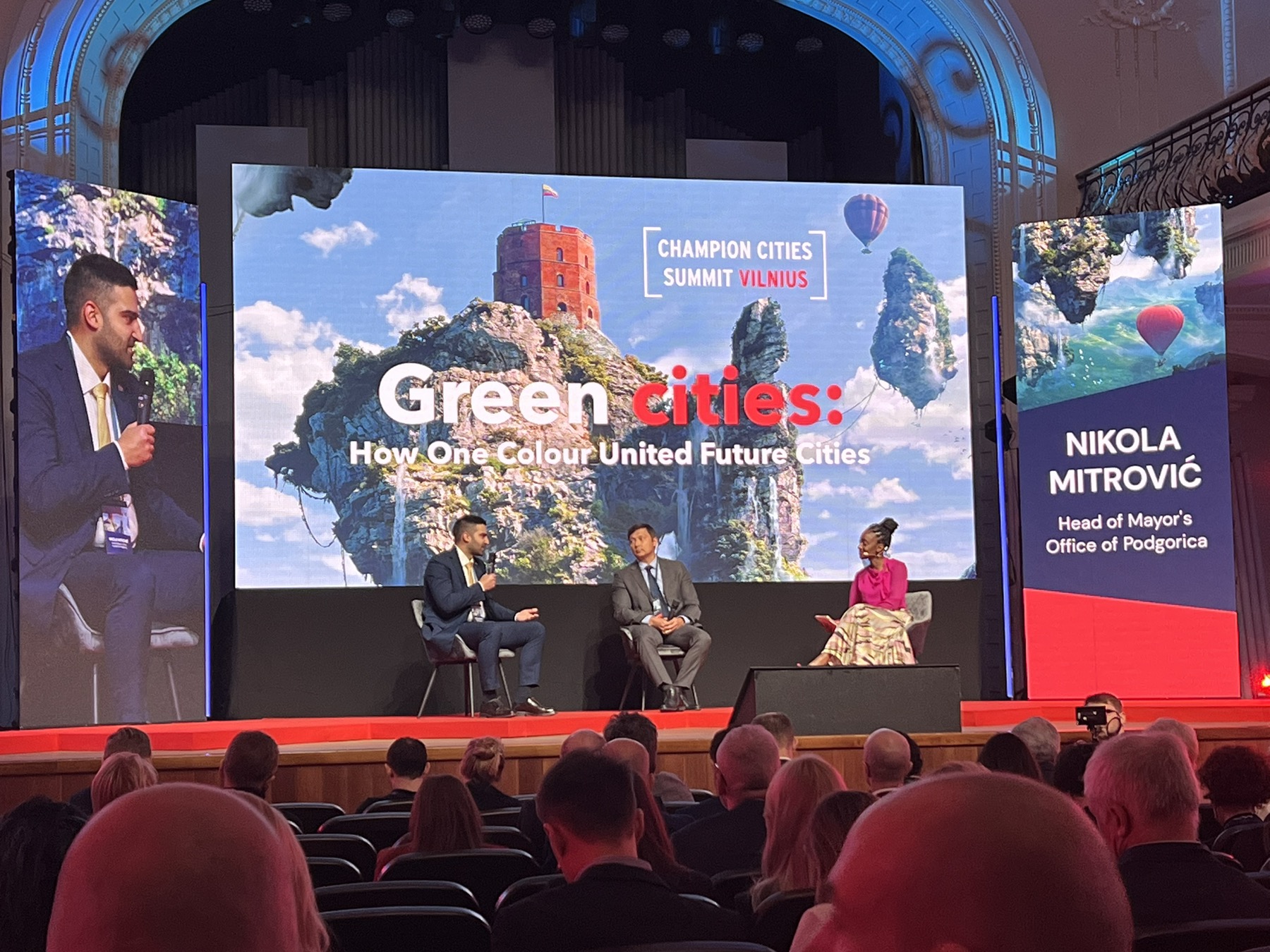 Champions City Summit u Litvaniji: Podgorica predstavila rezultate iz oblasti primjene zelenih politika