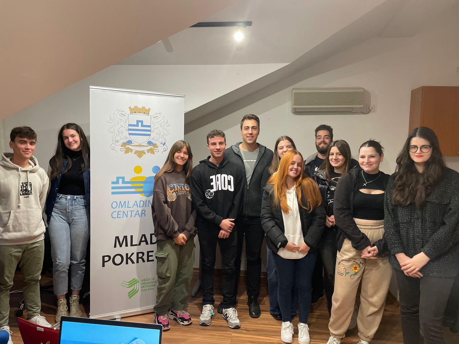 Omladinski klub; Mjesto za druženje i edukaciju mladih u centru Podgorice