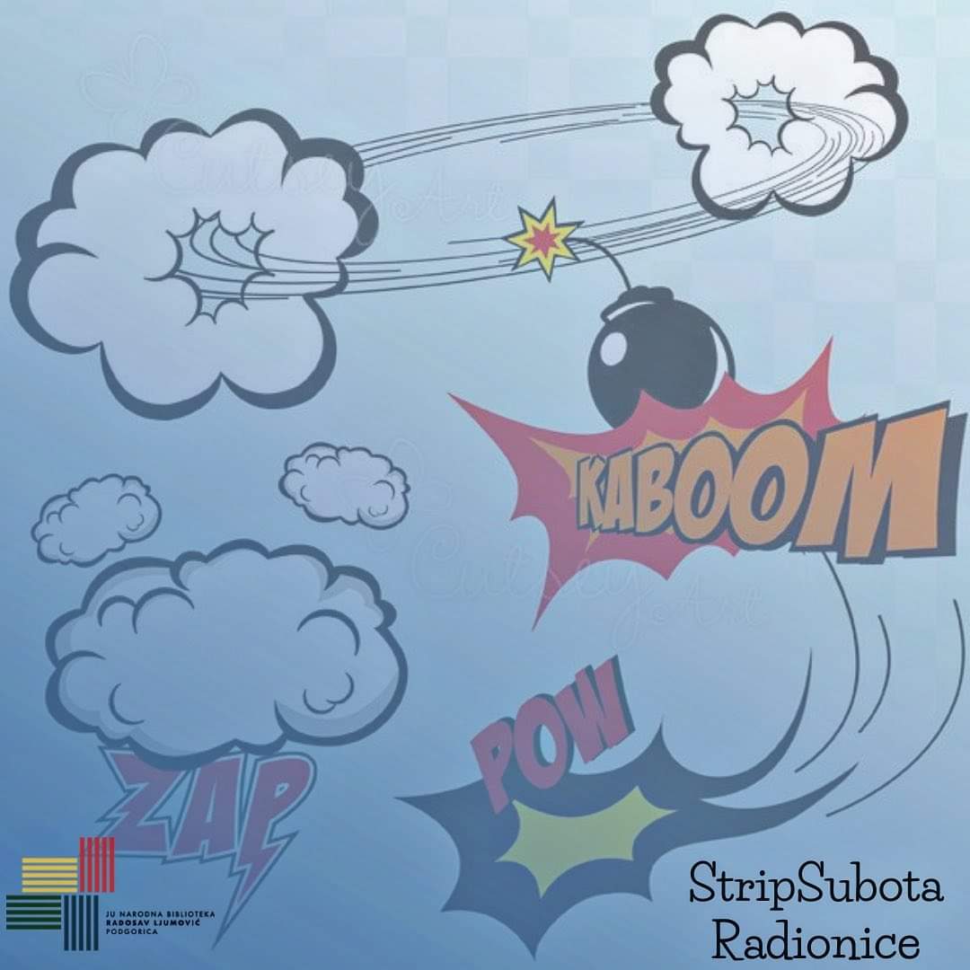 U subotu radionica stripa i ilustracija u JU NB "Radosav Ljumović"