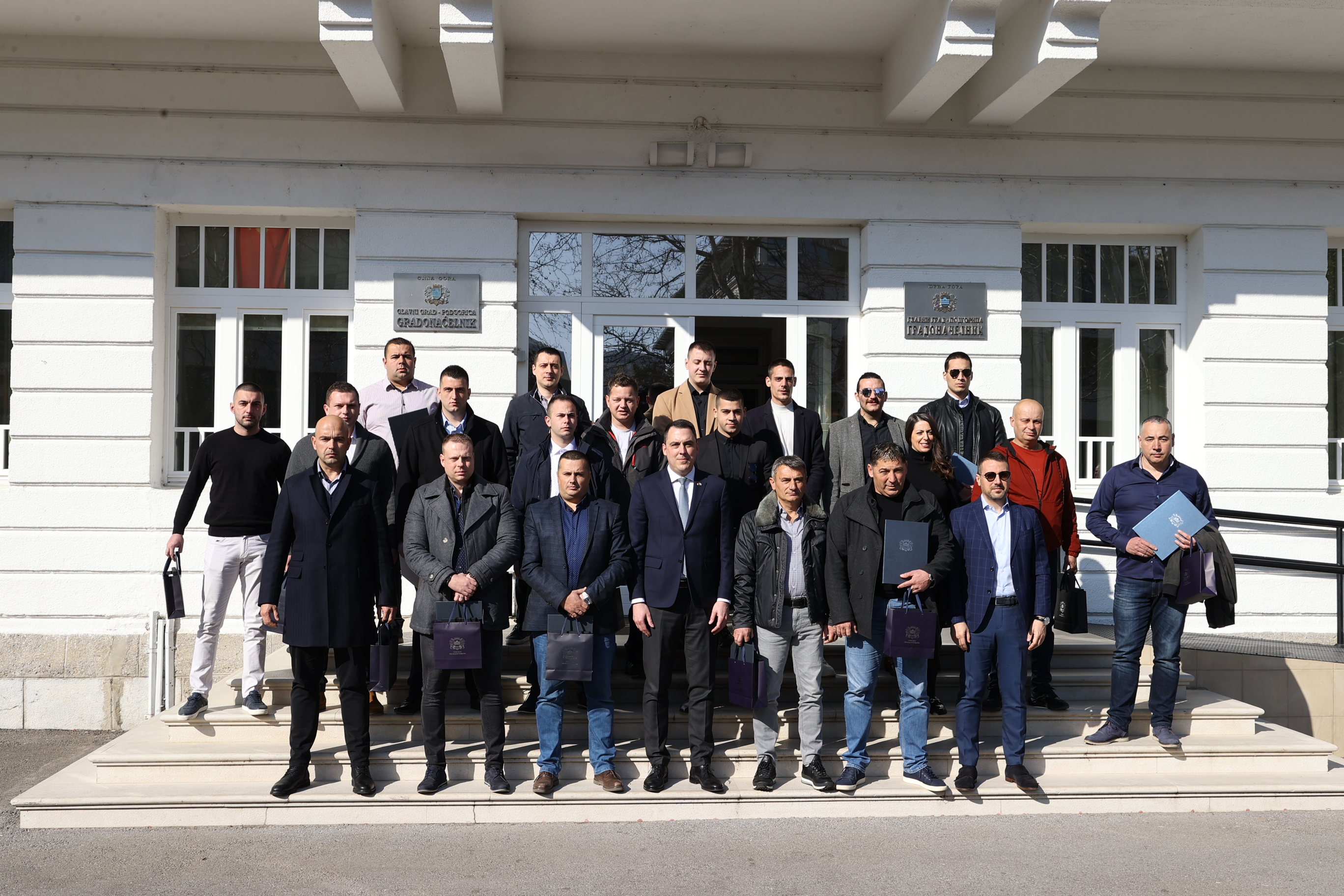 Vuković upriličio prijem za pripadnike Službe zaštite i spašavanja koji su i u akcijama u Turskoj pokazali da su istinski heroji Podgorice  i Crne Gore