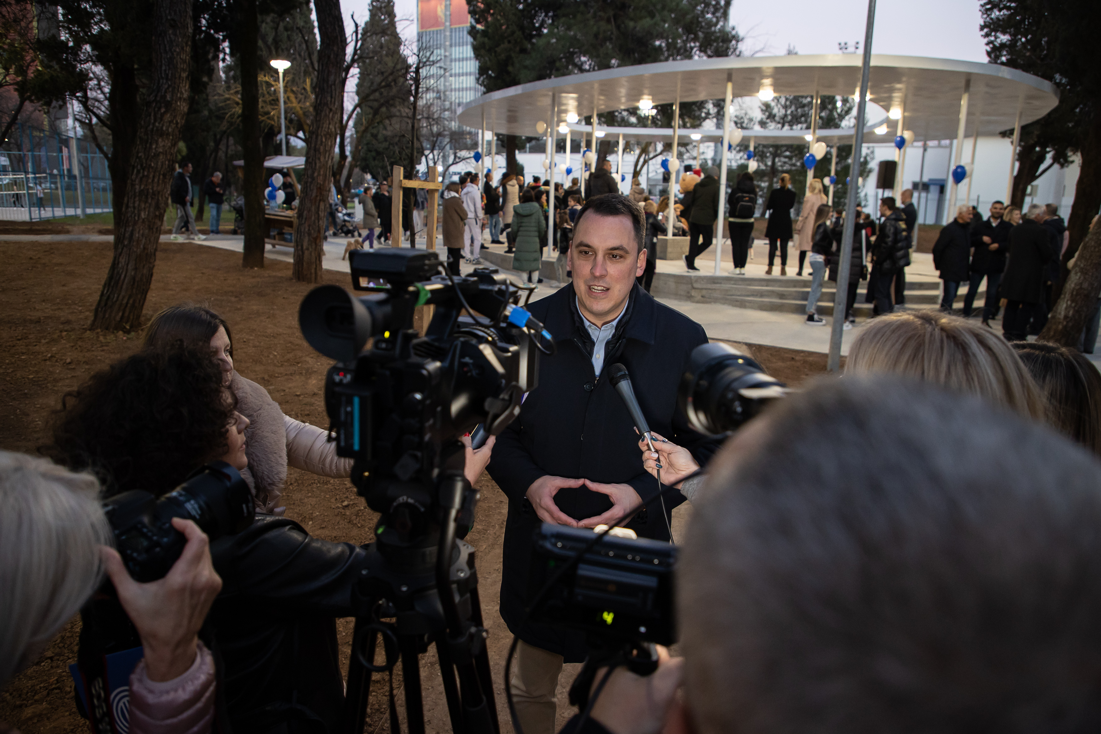 Otvoren park kod SC "Morača"; Podgorica za četiri godine dobila 20 parkovskih površina