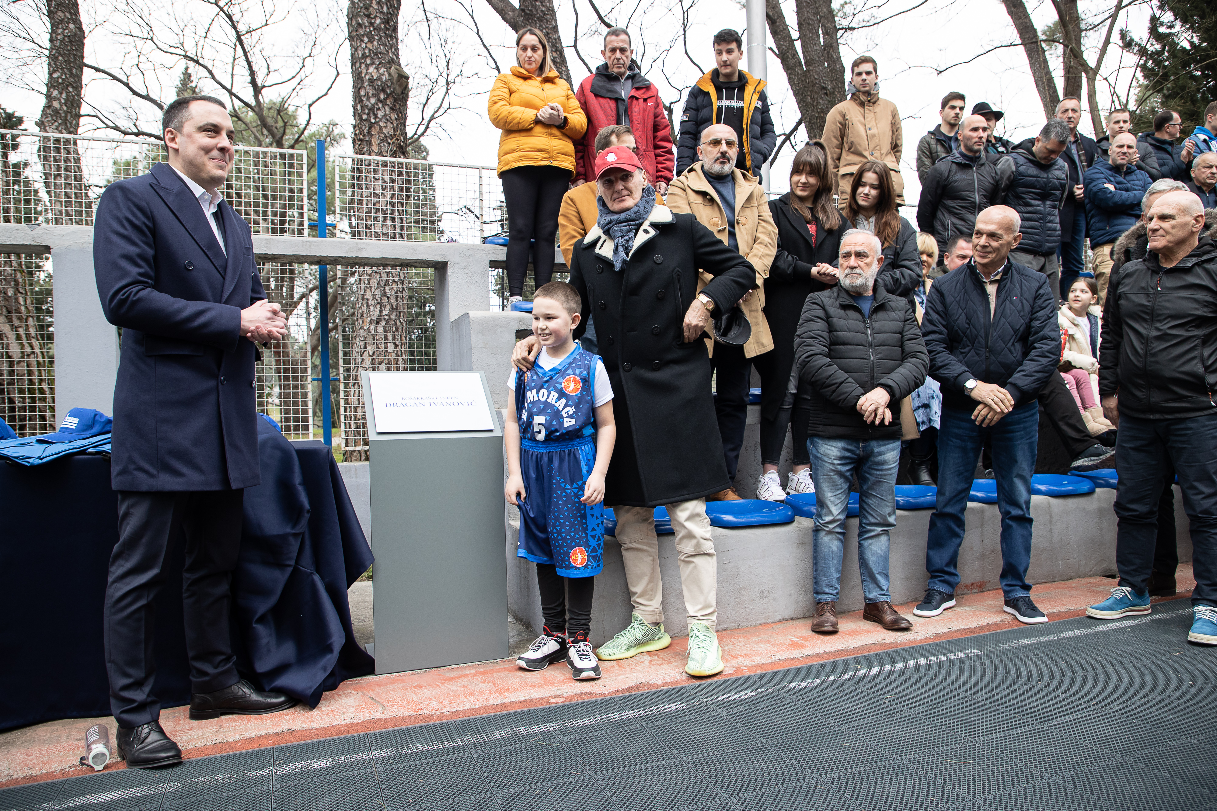 Košarkaško igralište u Njegoševom parku od danas nosi ime legende podgoričke Budućnosti- Dragana Ivanovića