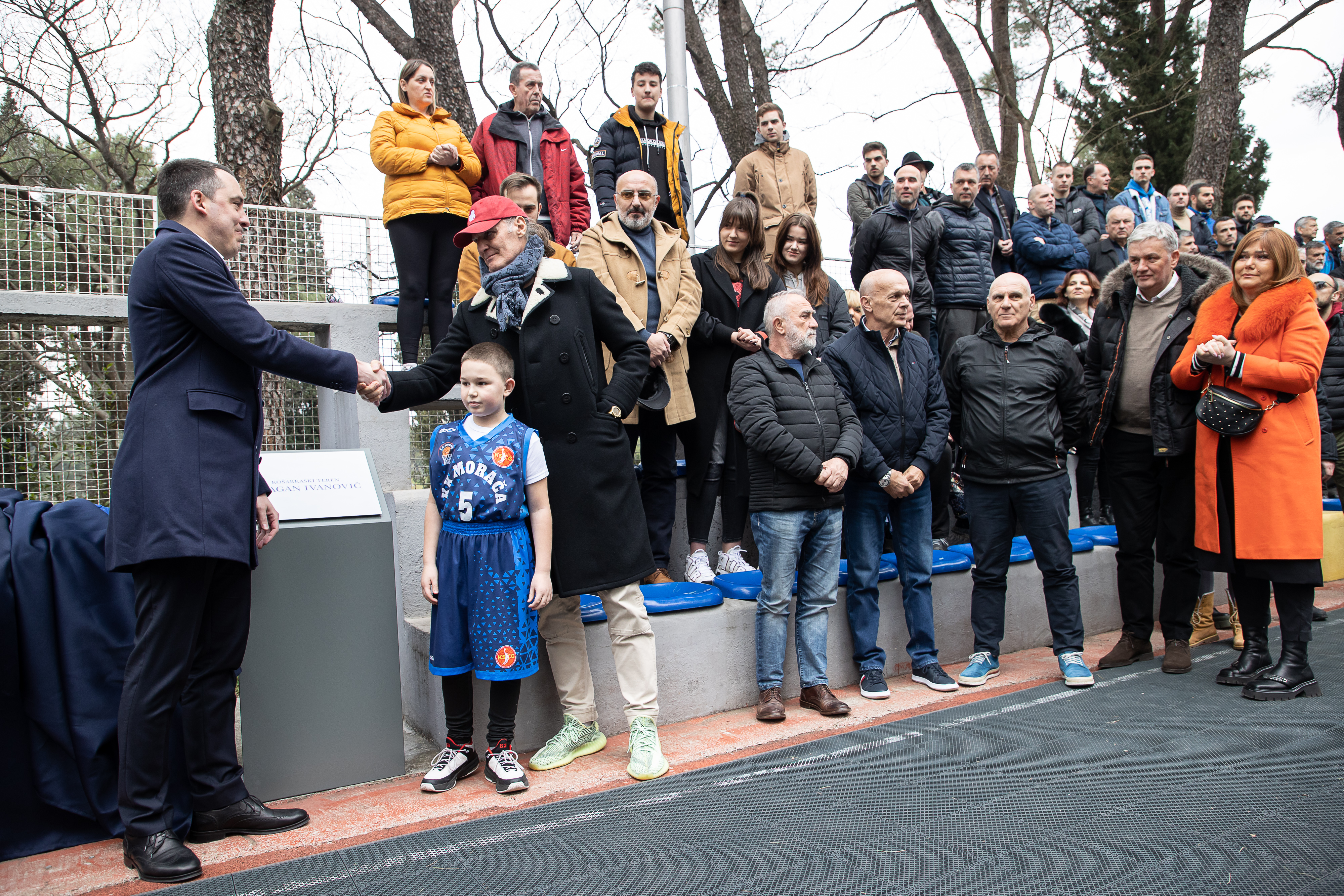 Košarkaško igralište u Njegoševom parku od danas nosi ime legende podgoričke Budućnosti- Dragana Ivanovića