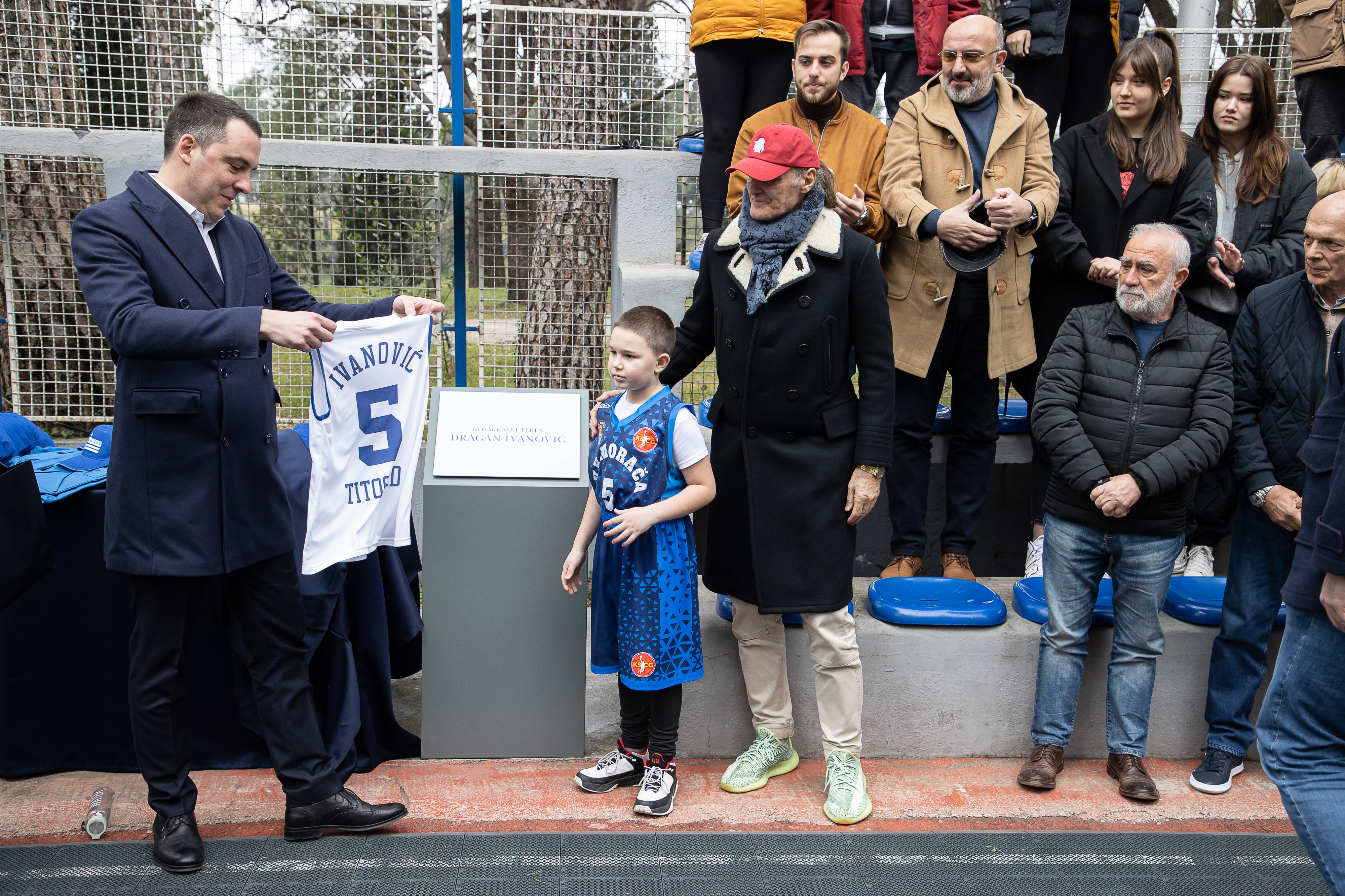 Košarkaško igralište u Njegoševom parku od danas nosi ime legende podgoričke Budućnosti- Dragana Ivanovića