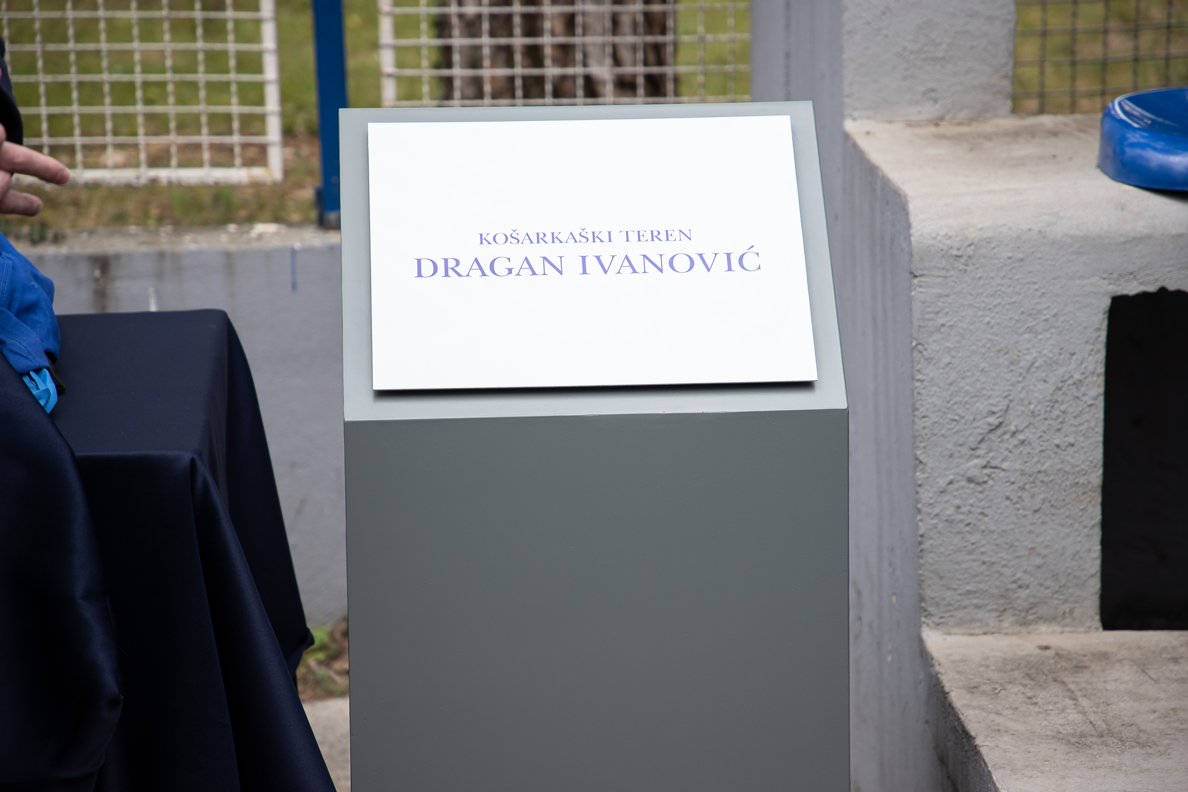 Košarkaško igralište u Njegoševom parku od danas nosi ime legende podgoričke Budućnosti- Dragana Ivanovića