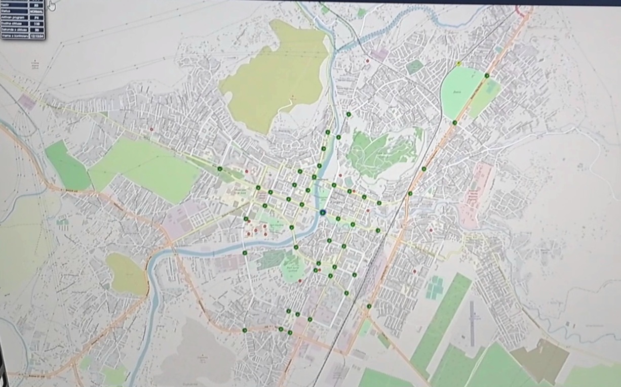 Nova optička telekomunikaciona mreža za kontrolu nad svim raskrsnicama u gradu