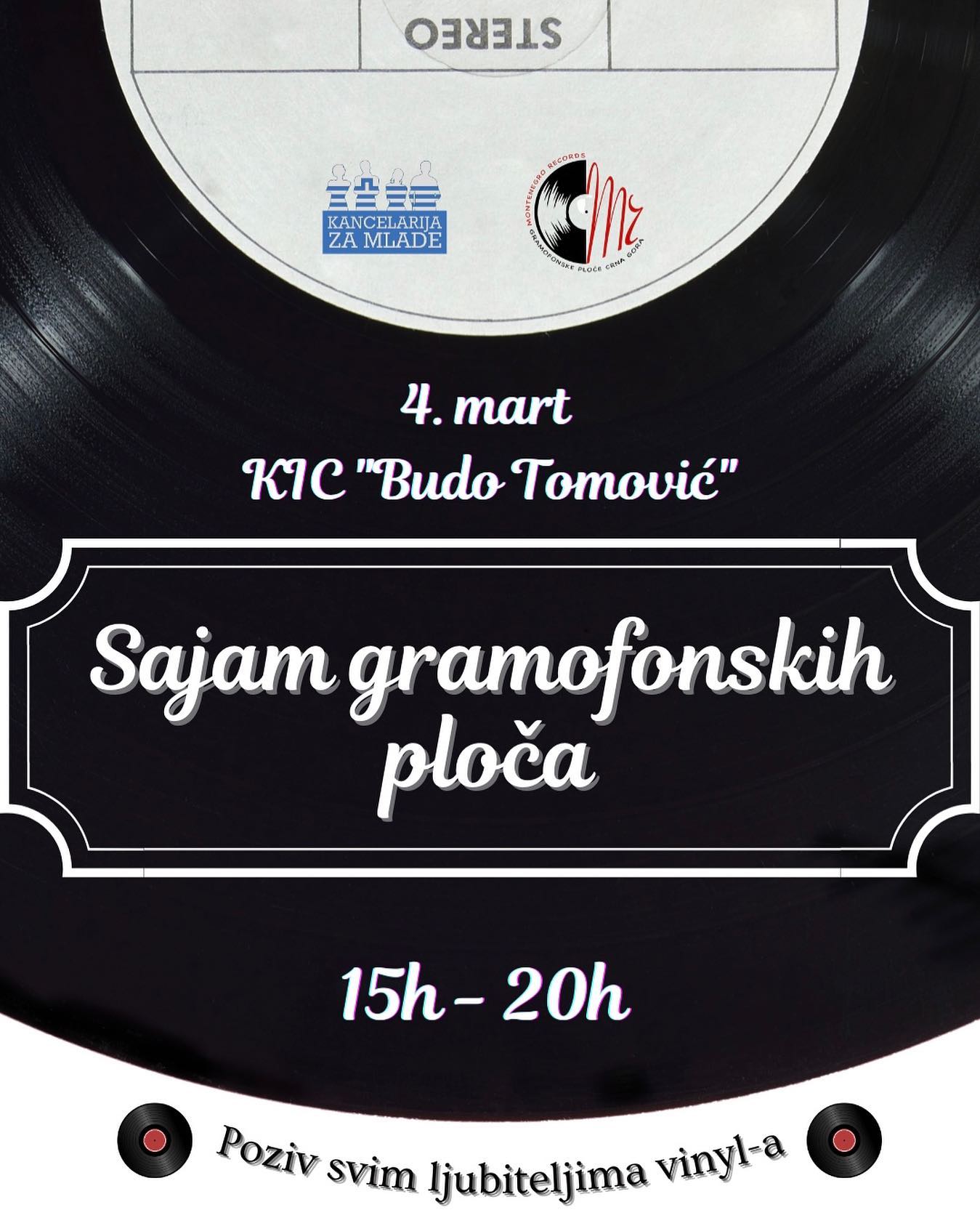 Sajam gramofonskih ploča u KIC-u