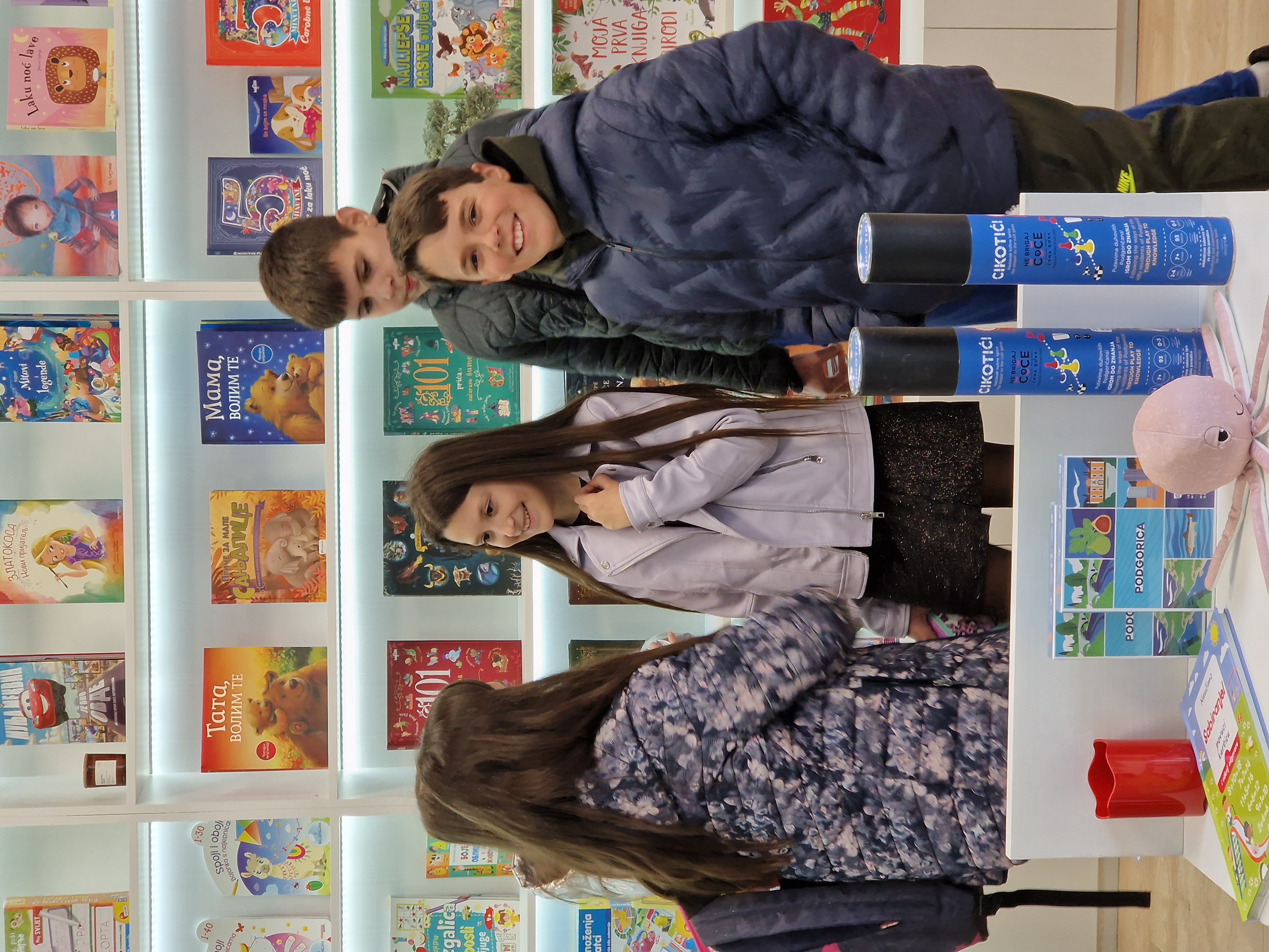 Otvorena još jedna Podgorička knjižara; Novi kutak za najmlađe ljubitelje pisane riječi u Bloku V