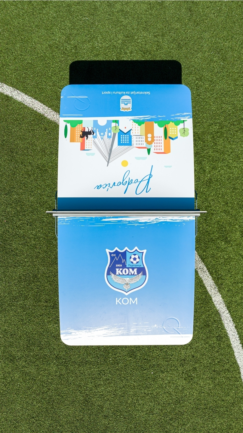 Glavni grad donirao stolove za tekbol podgoričkim fudbalskim klubovima