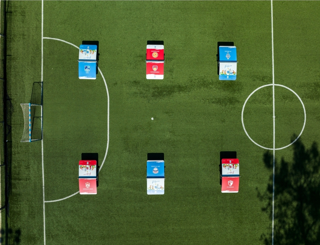 Glavni grad donirao stolove za tekbol podgoričkim fudbalskim klubovima