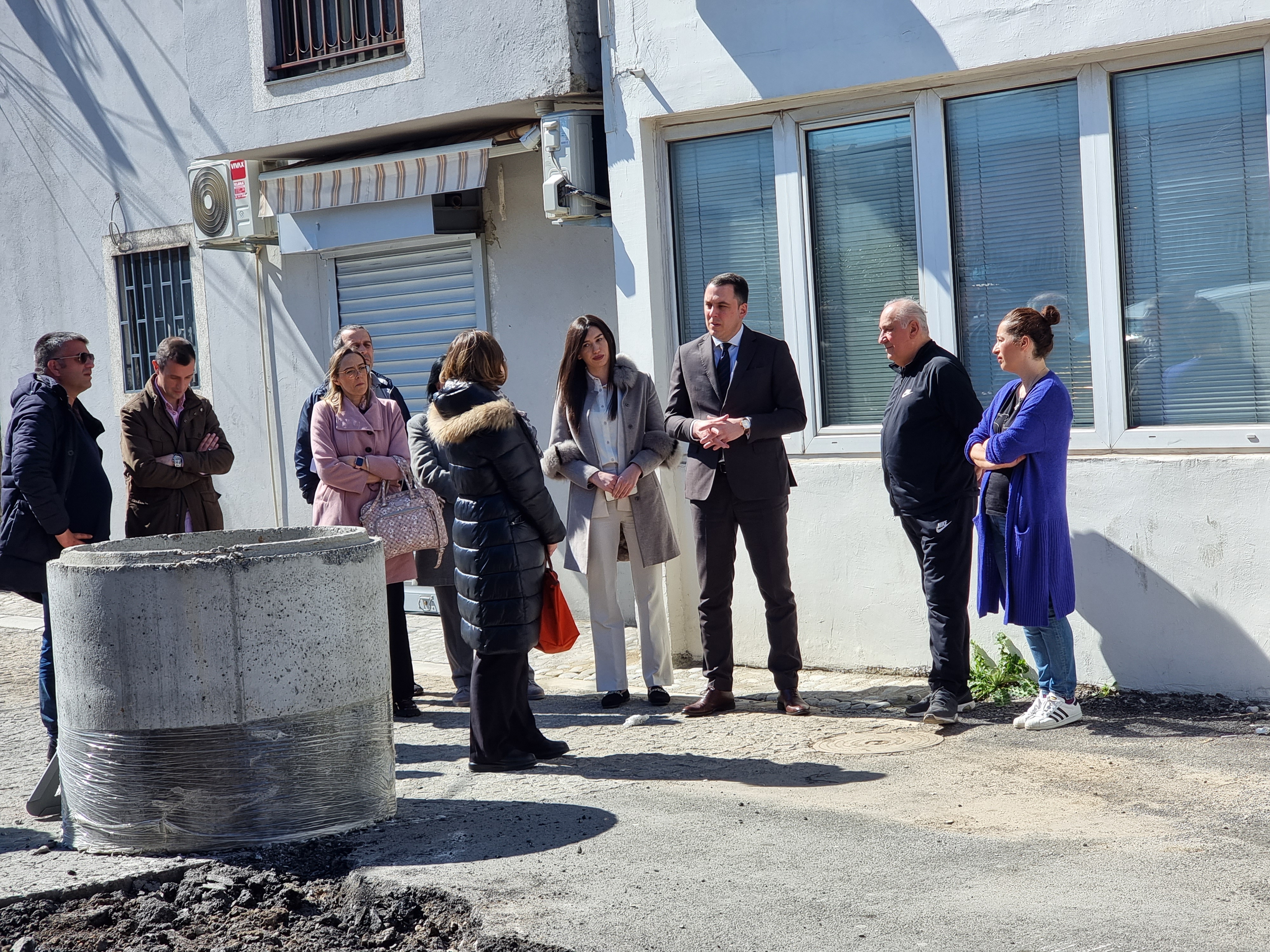 Počela rekonstrukcija Ulice Vlada Martinovića na Draču