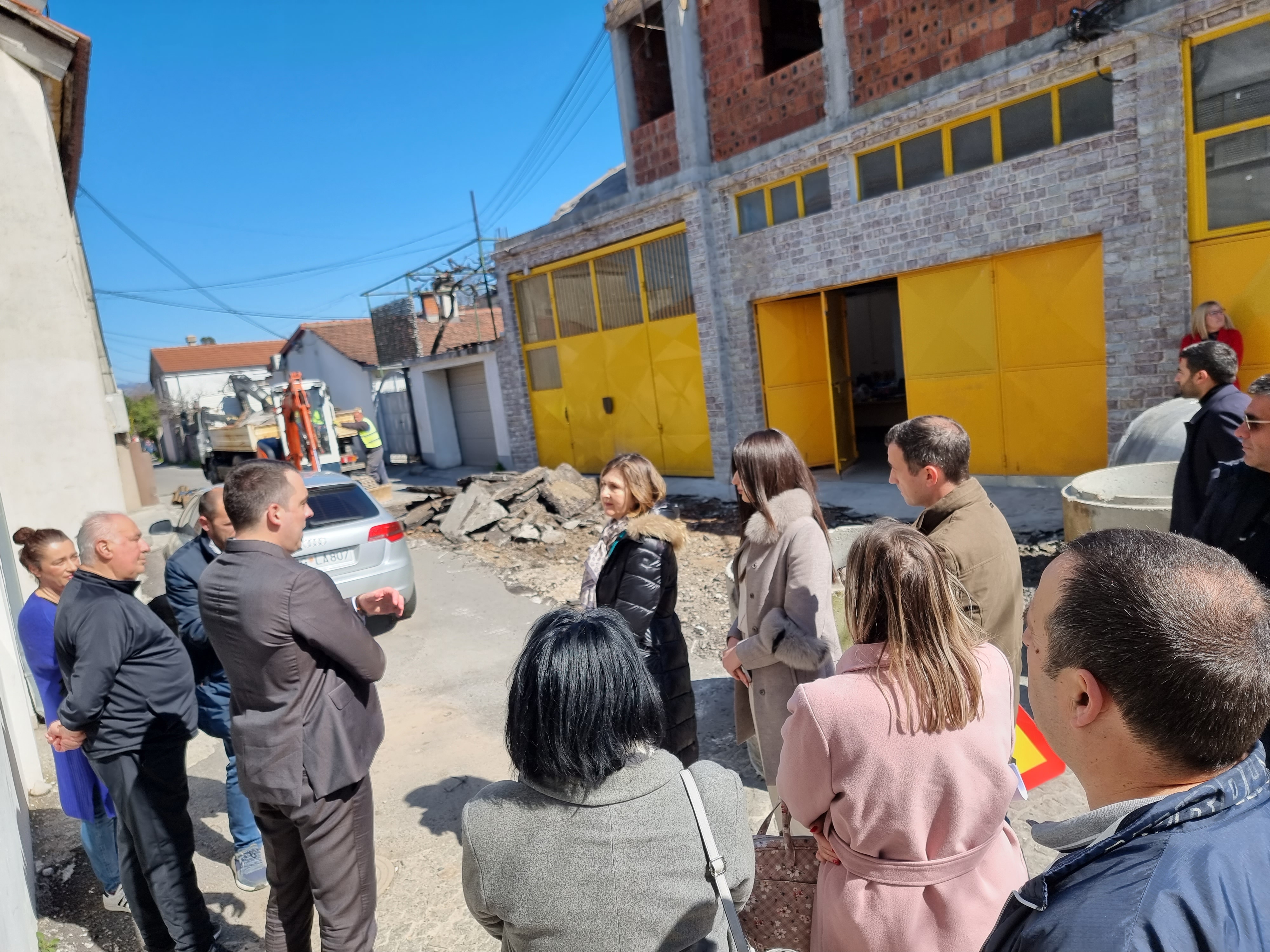 Počela rekonstrukcija Ulice Vlada Martinovića na Draču