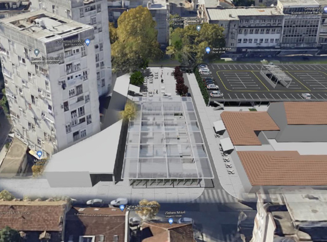 Raspisan javni poziv za uređenje Trga Balšića sa podzemnom garažom