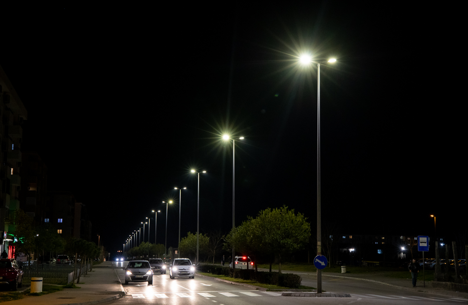 Modernizovana javna rasvjeta na više lokacija u Podgorici