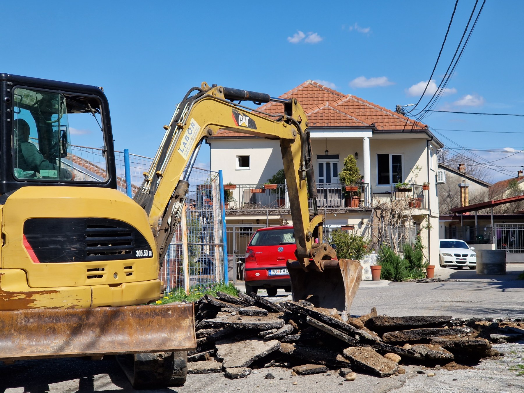 Počela rekonstrukcija još jedne ulice u Staroj varoši - Ulice Radoja Jovanovića