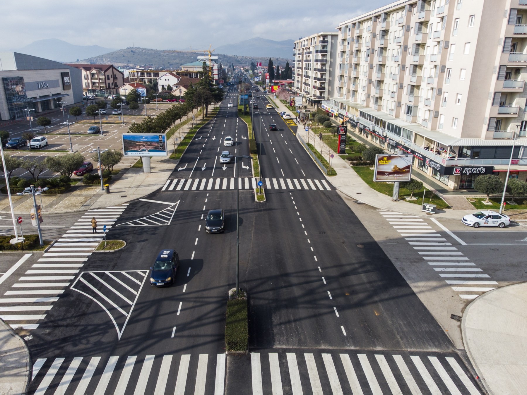 Bulevar knjaza Danila dobio novi izgled