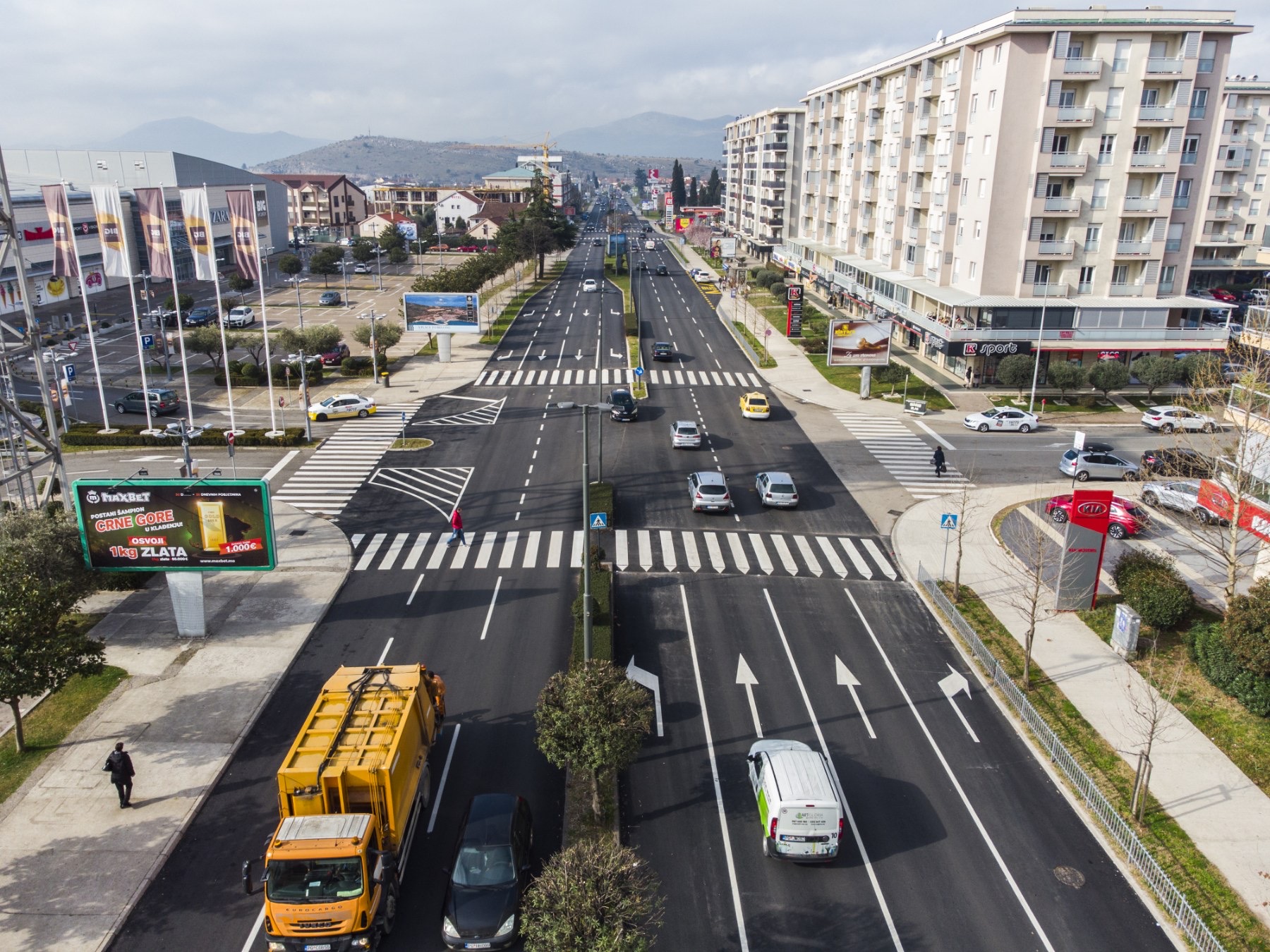 Bulevar knjaza Danila dobio novi izgled