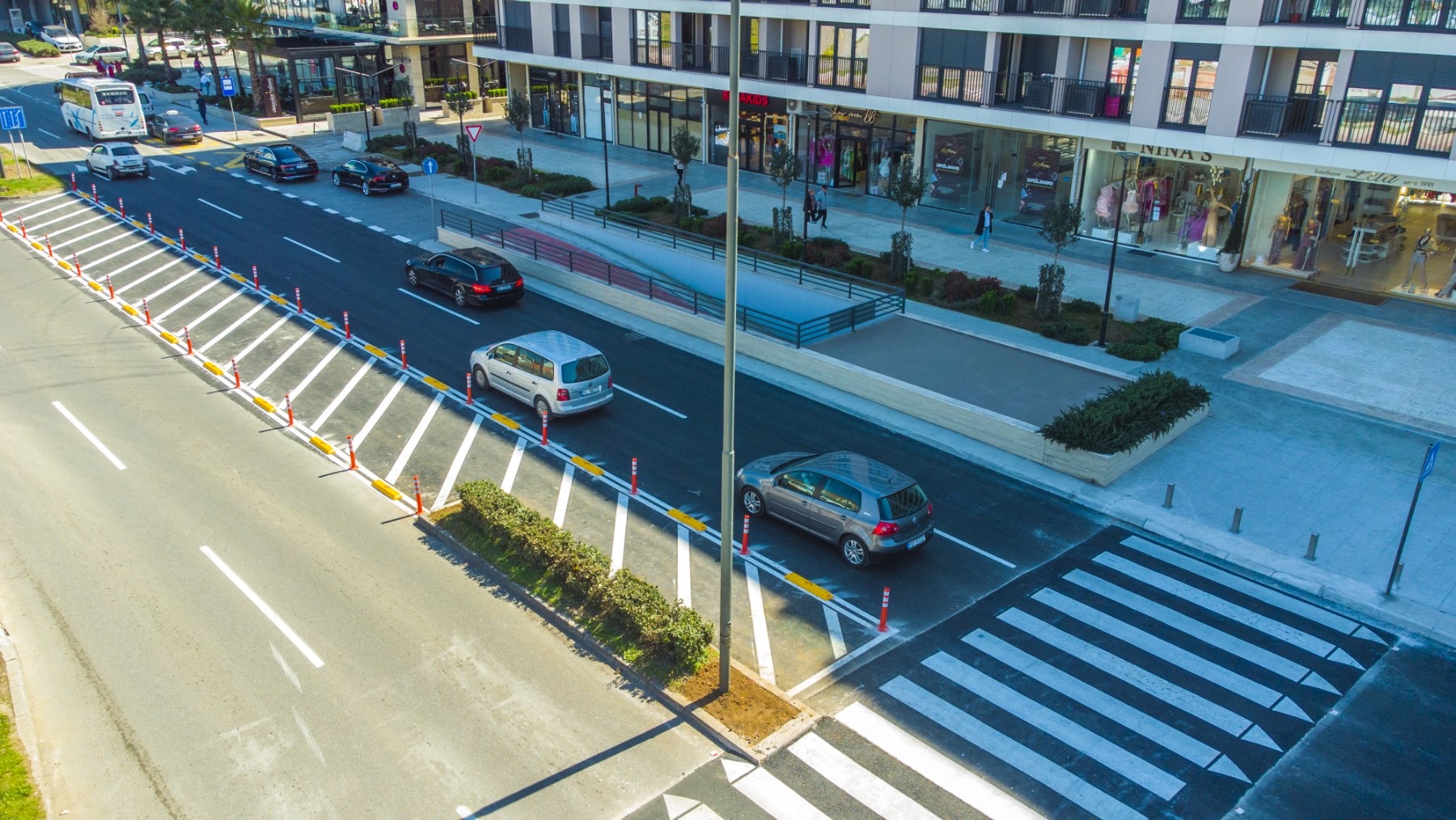 Bulevar knjaza Danila dobio novi izgled