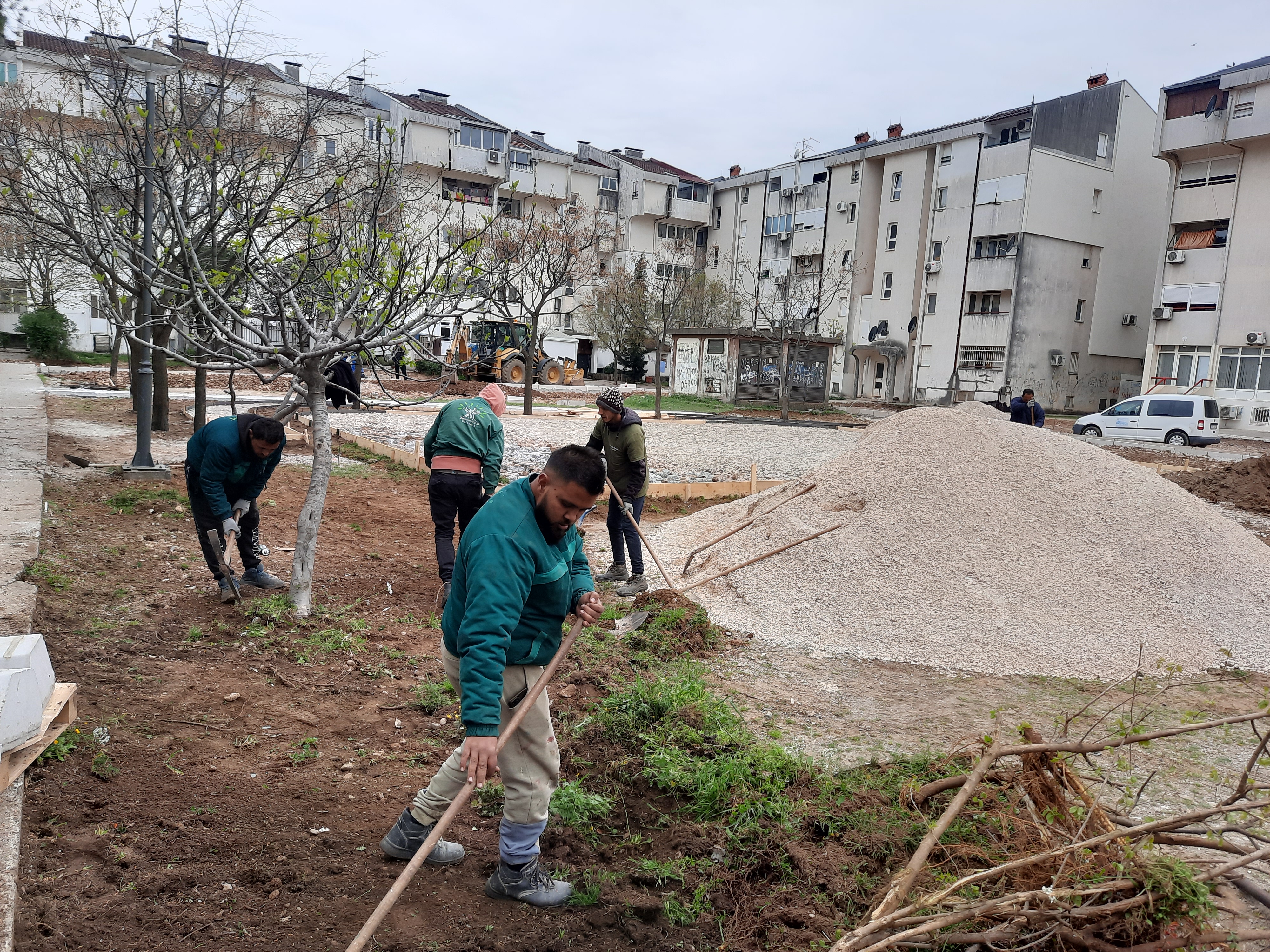 Uskoro novi park u Ulici Miloša Obilića