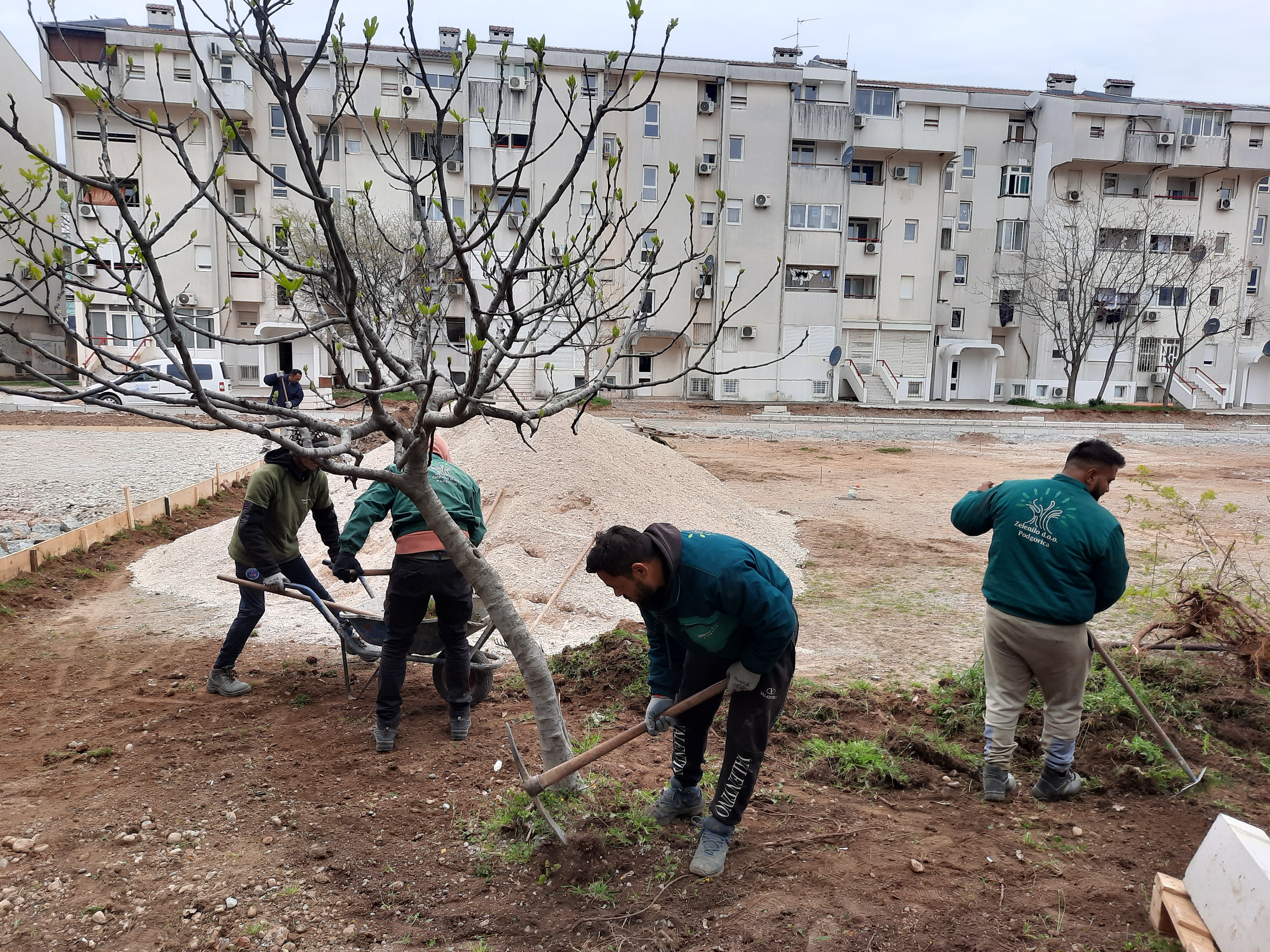 Uskoro novi park u Ulici Miloša Obilića