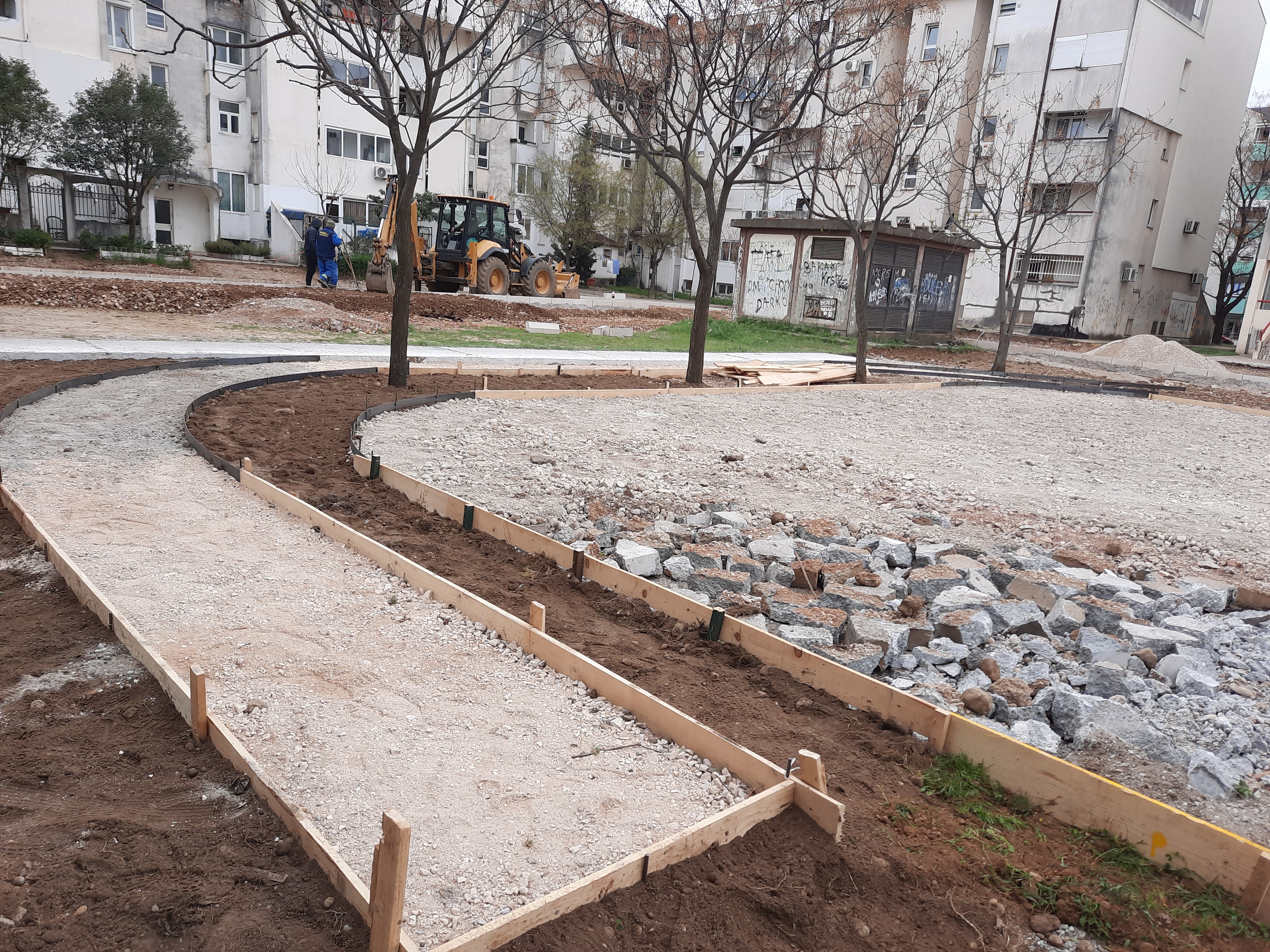 Uskoro novi park u Ulici Miloša Obilića