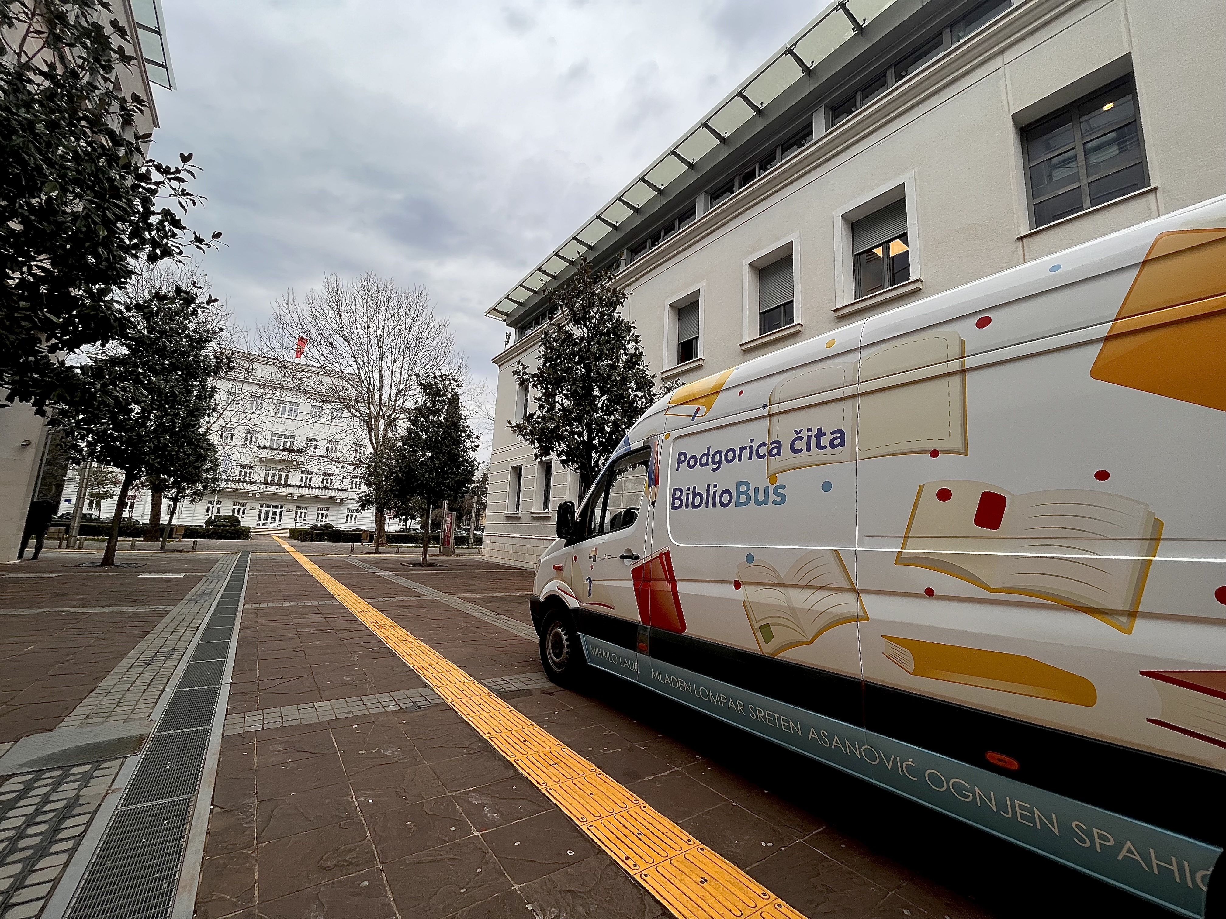 "Podgorica čita"; Utvrđena mapa Bibliobus-a