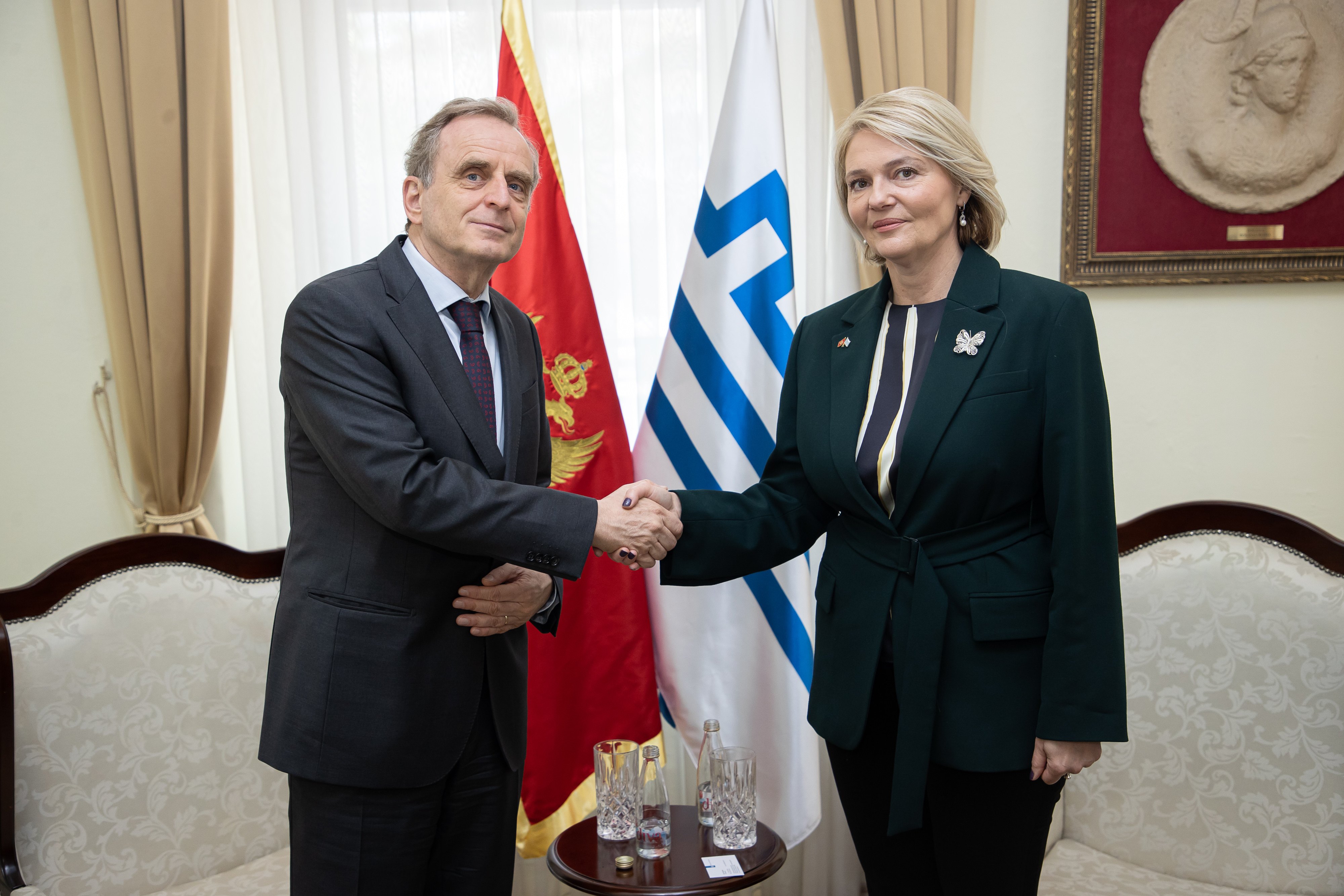 Injac ugostila Reintjesa: Jačanje saradnje i razmjena iskustva dragocjena za razvoj Podgorice