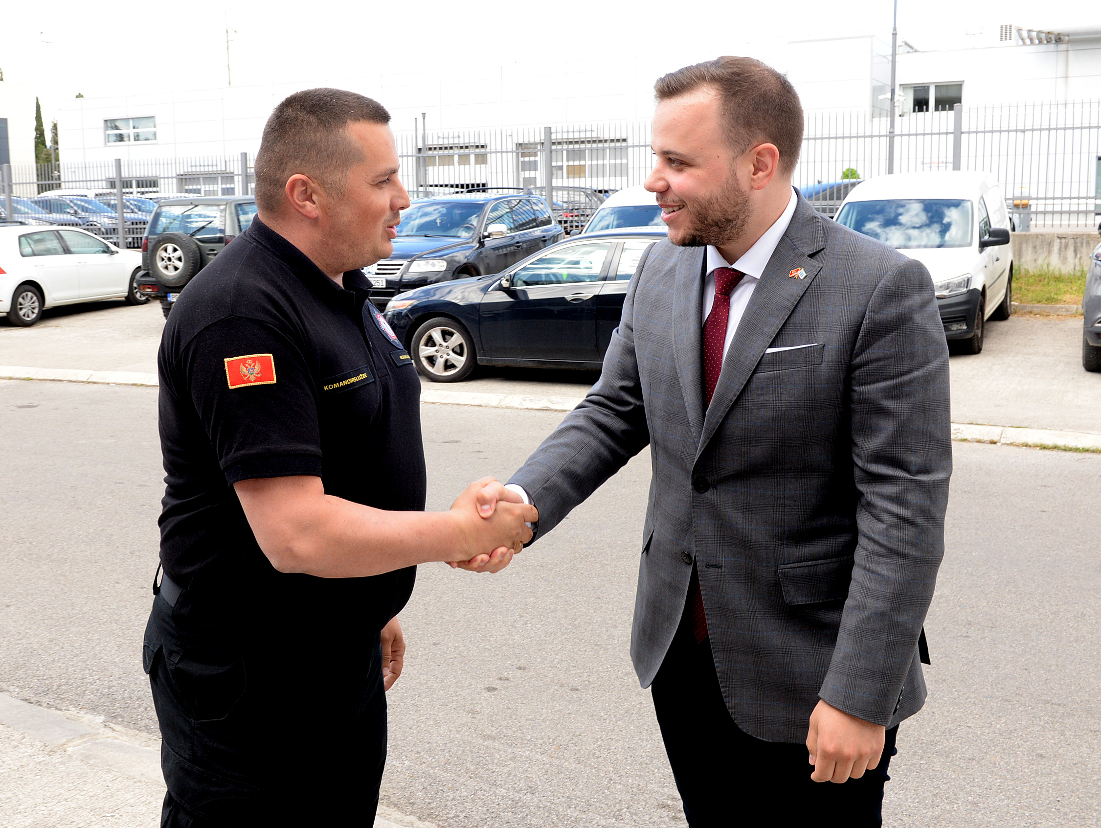 Rakčević u posjeti Službi zaštite i spašavanja: Vatrogasci  danonoćno čuvaju interes Glavnog grada na svakom koraku; Gradska uprava će uraditi sve da unaprijedi uslove u kojima rade