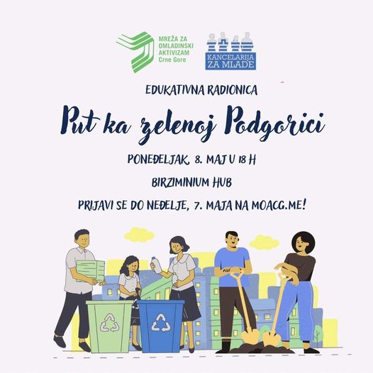 Edukativnu radionica "Put ka zelenoj Podgorici"