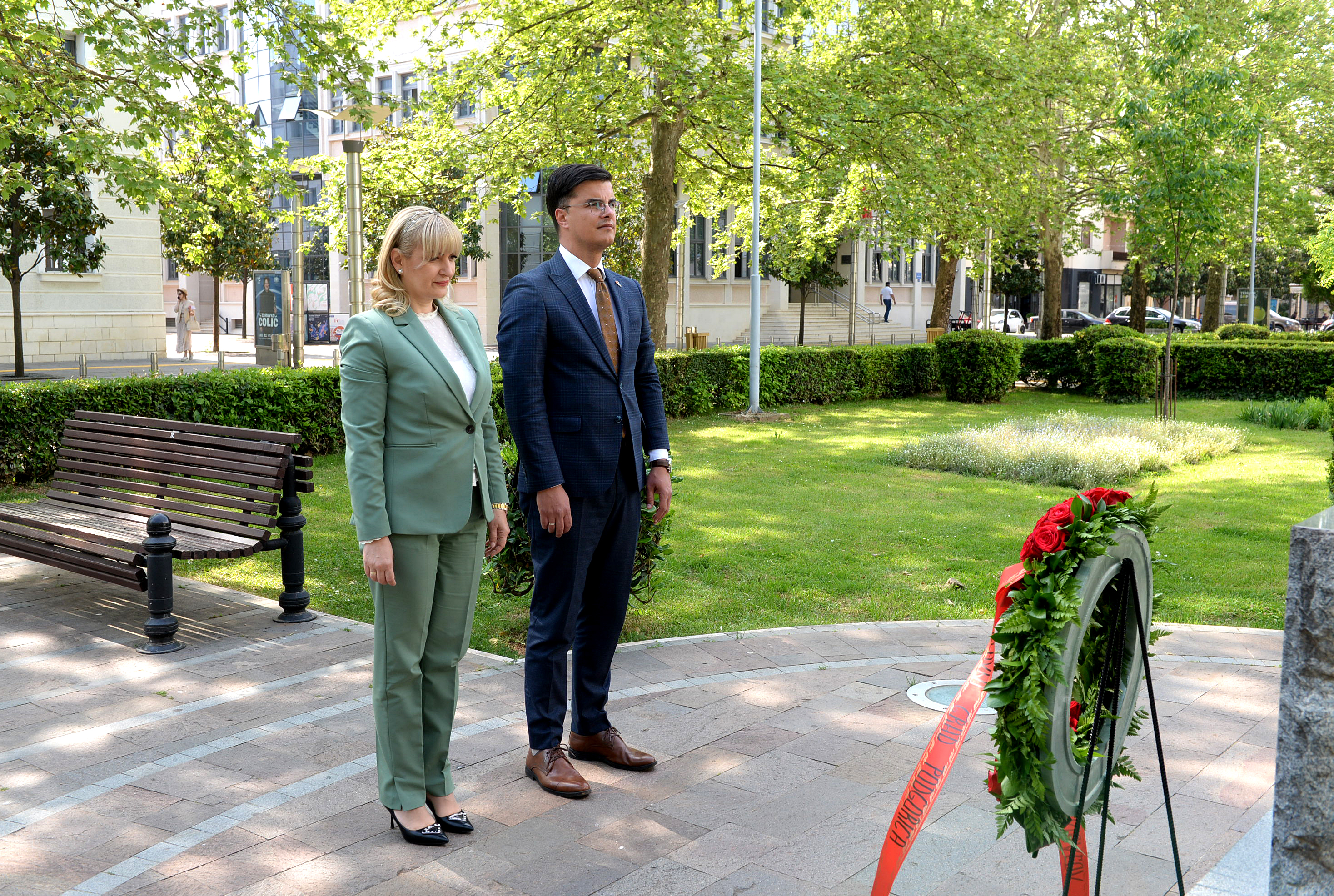 Položen vijenac na spomenik Marku Miljanovu