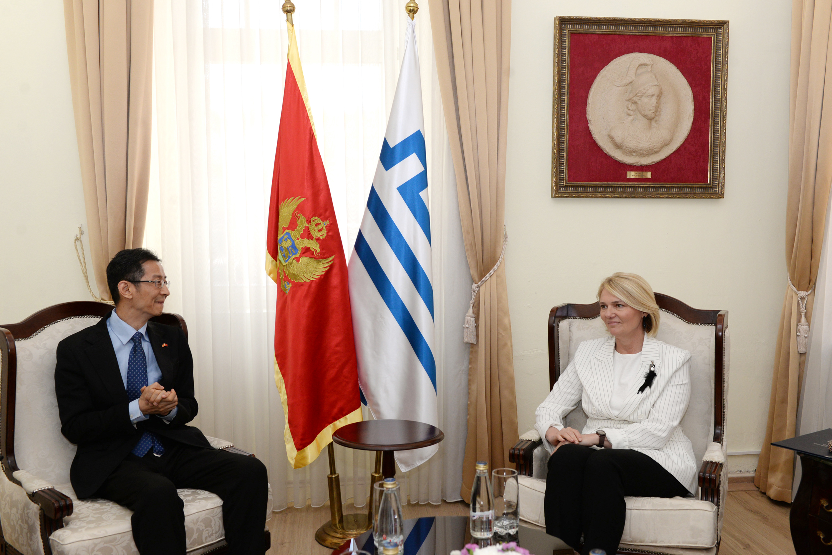 Injac sa ambasadorom NR Kine: Transfer znanja i vještina dragocjen za Podgoricu