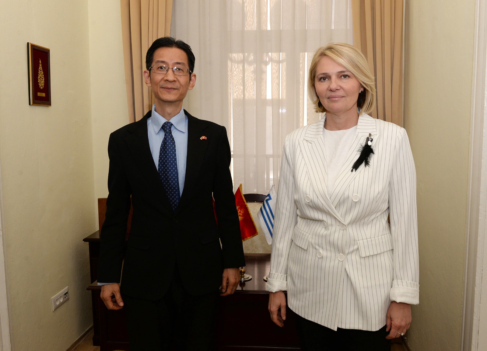 Injac sa ambasadorom NR Kine: Transfer znanja i vještina dragocjen za Podgoricu