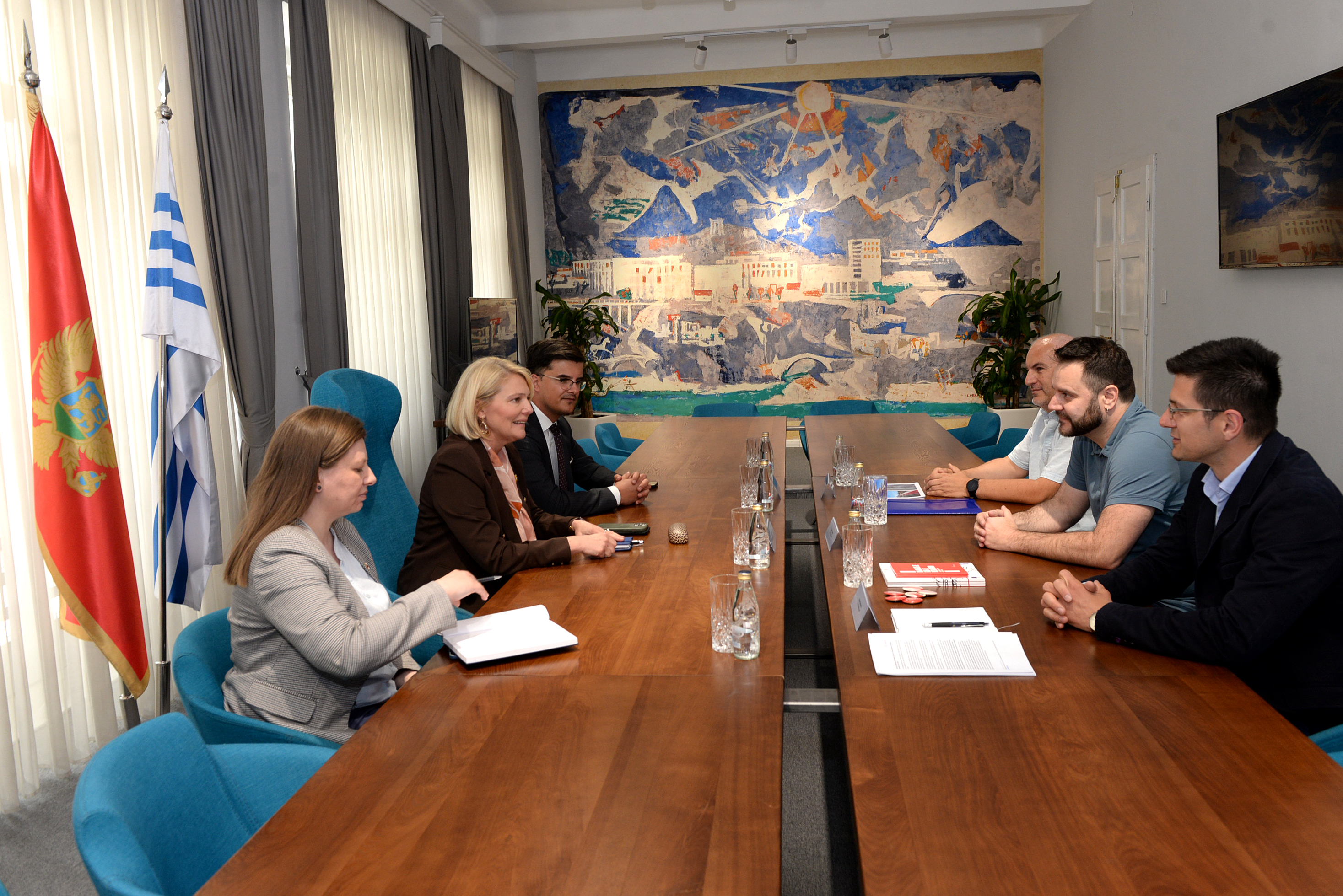 Injac sa predstavnicima Biciklo.me: Zajednički cilj je funkcionalan i kvalitetan život u Podgorici