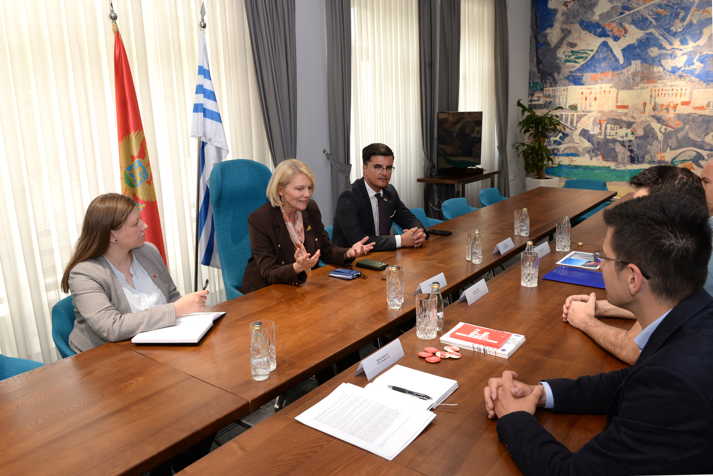 Injac sa predstavnicima Biciklo.me: Zajednički cilj je funkcionalan i kvalitetan život u Podgorici