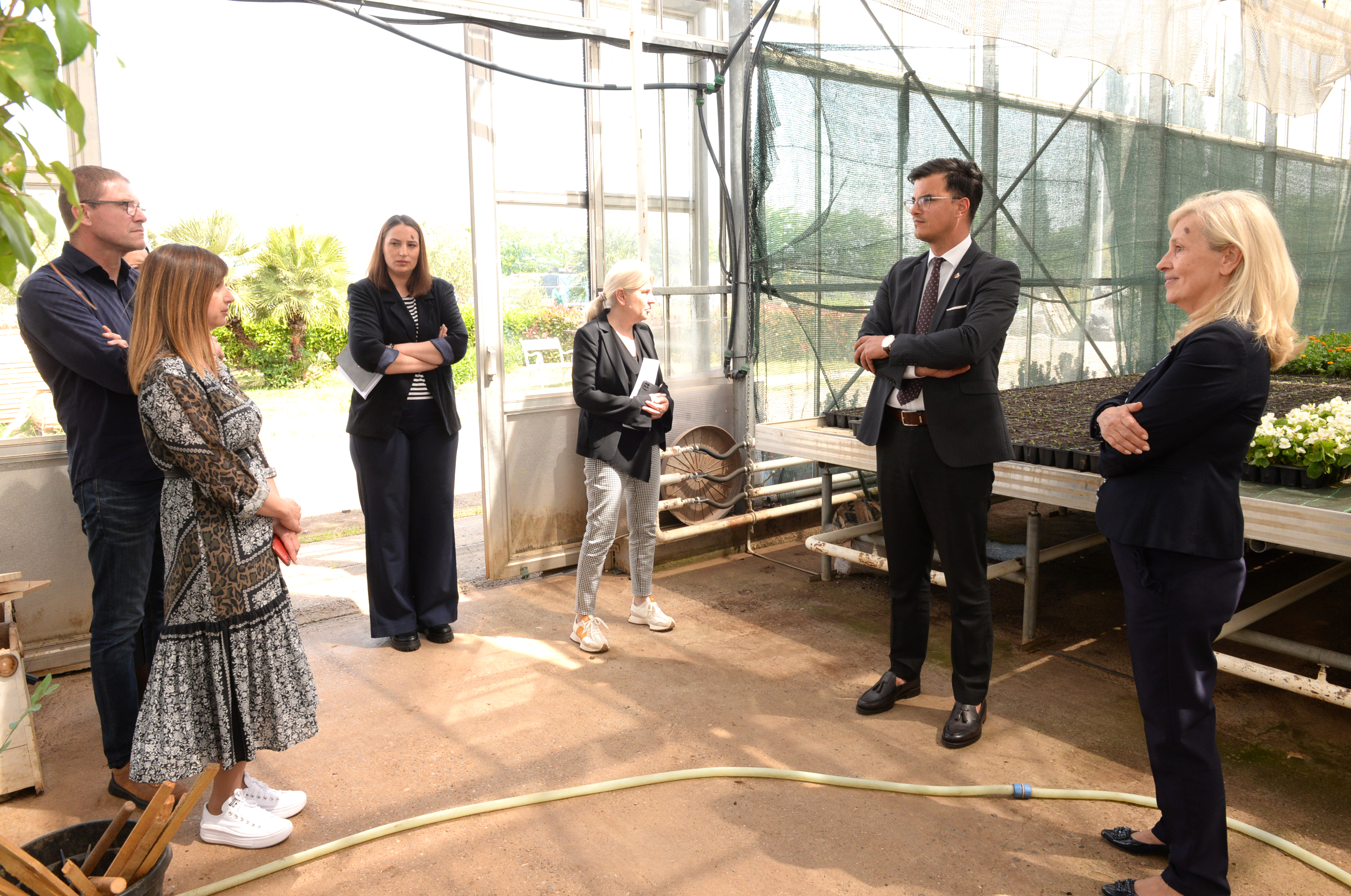 Šaranović obišao gradsko Zelenilo: Javne zelene površine se redovno održavaju; Puna podrška budućim projektima ovog privrednog društva