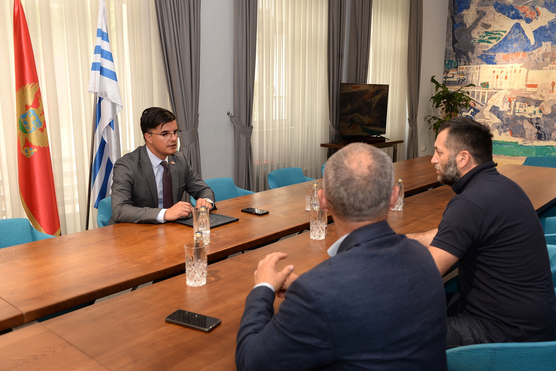 Šaranović razgovarao sa predstavnikom NVO “Oči Podgorice”