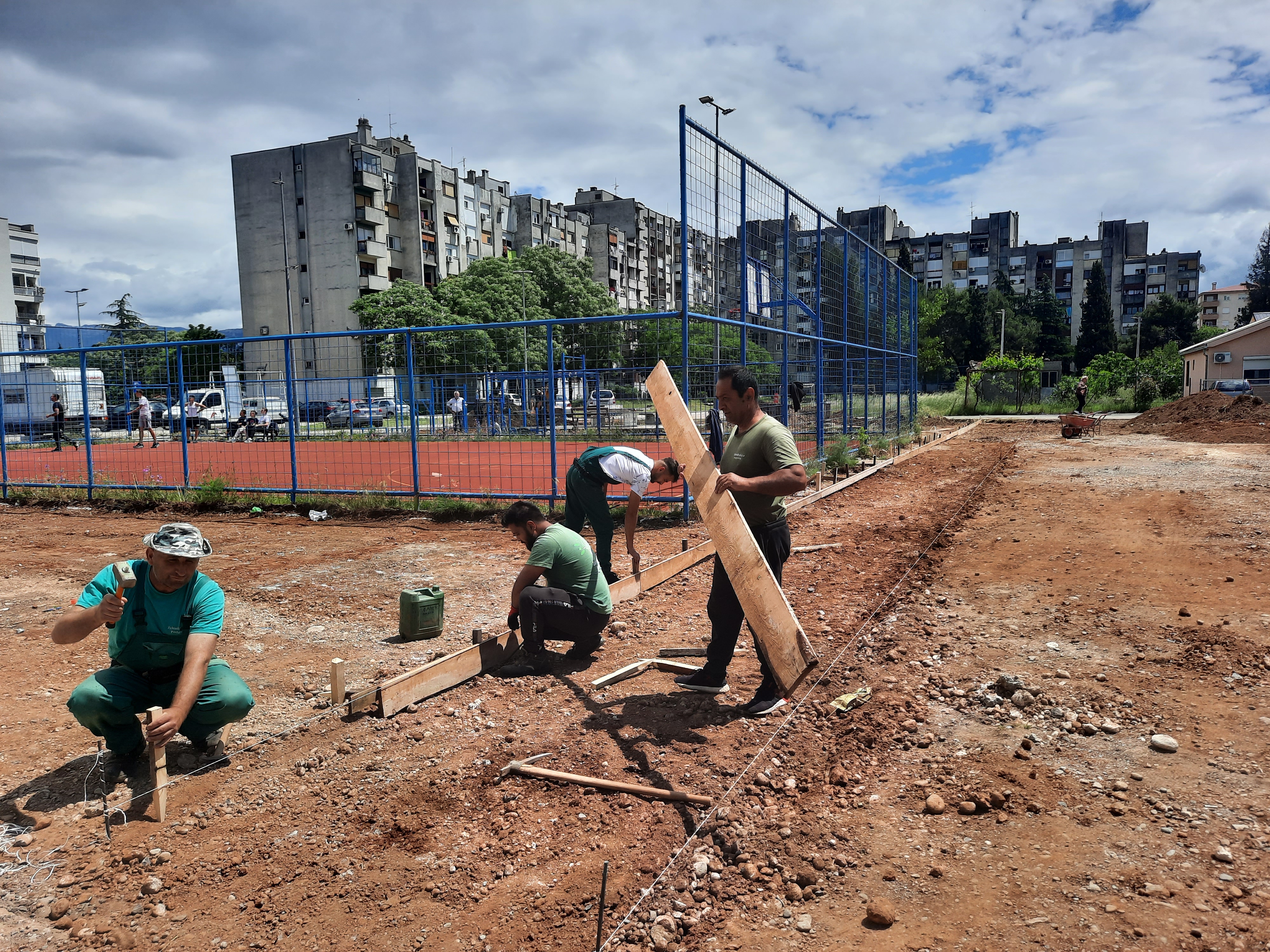U toku radovi na izgradnji novog dječijeg igrališta u Ulici Bracana Bracanovića