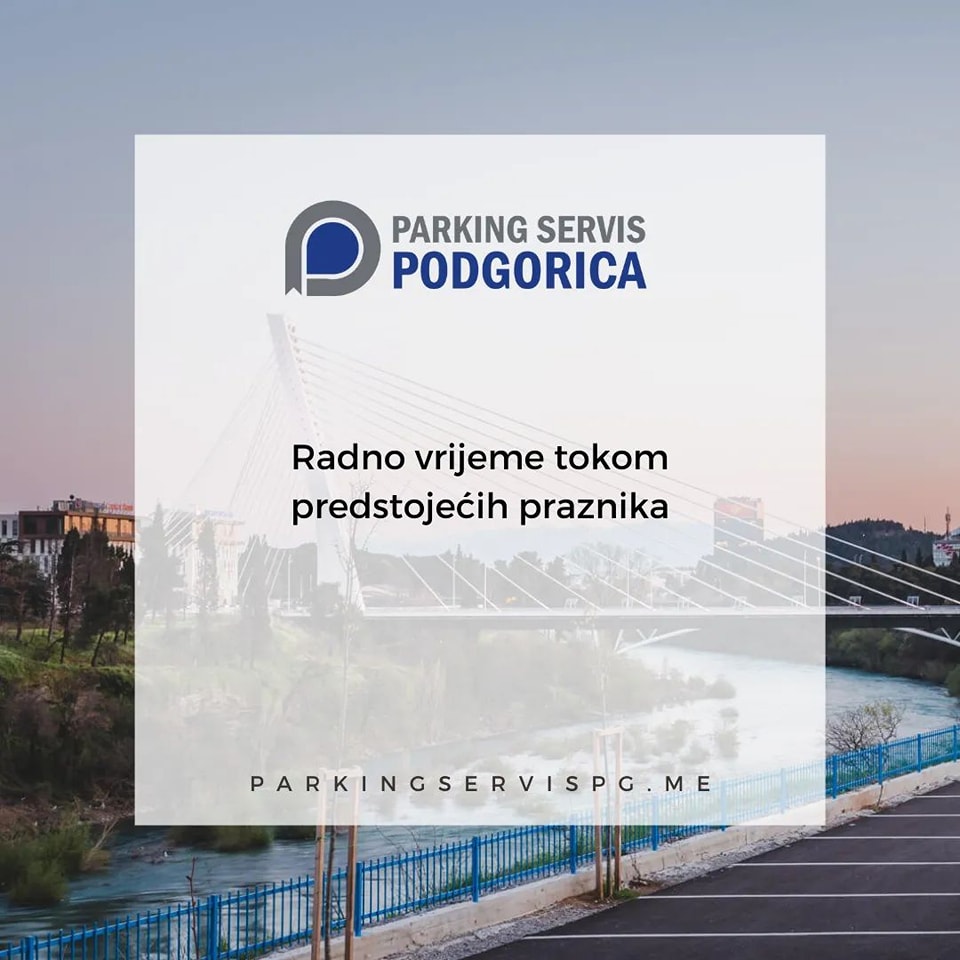 Parking servis tokom praznika neće vršiti naplatu u zoniranim djelovima grada