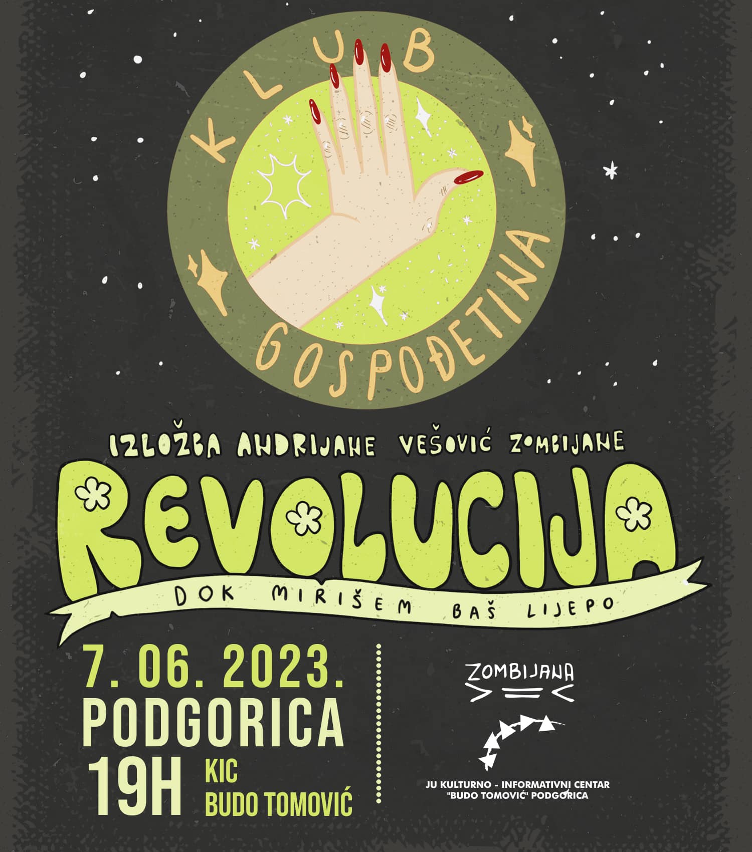 Izložba “Revolucija, dok mirišem baš lijepo”