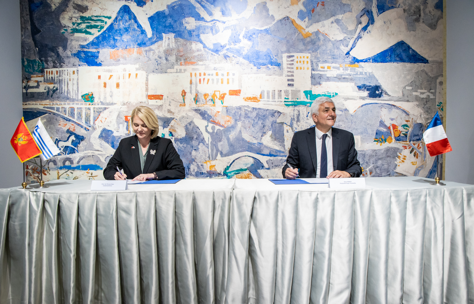 Potpisano Pismo o namjerama između Podgorice i regije Normandija, cilj jačanje saradnje